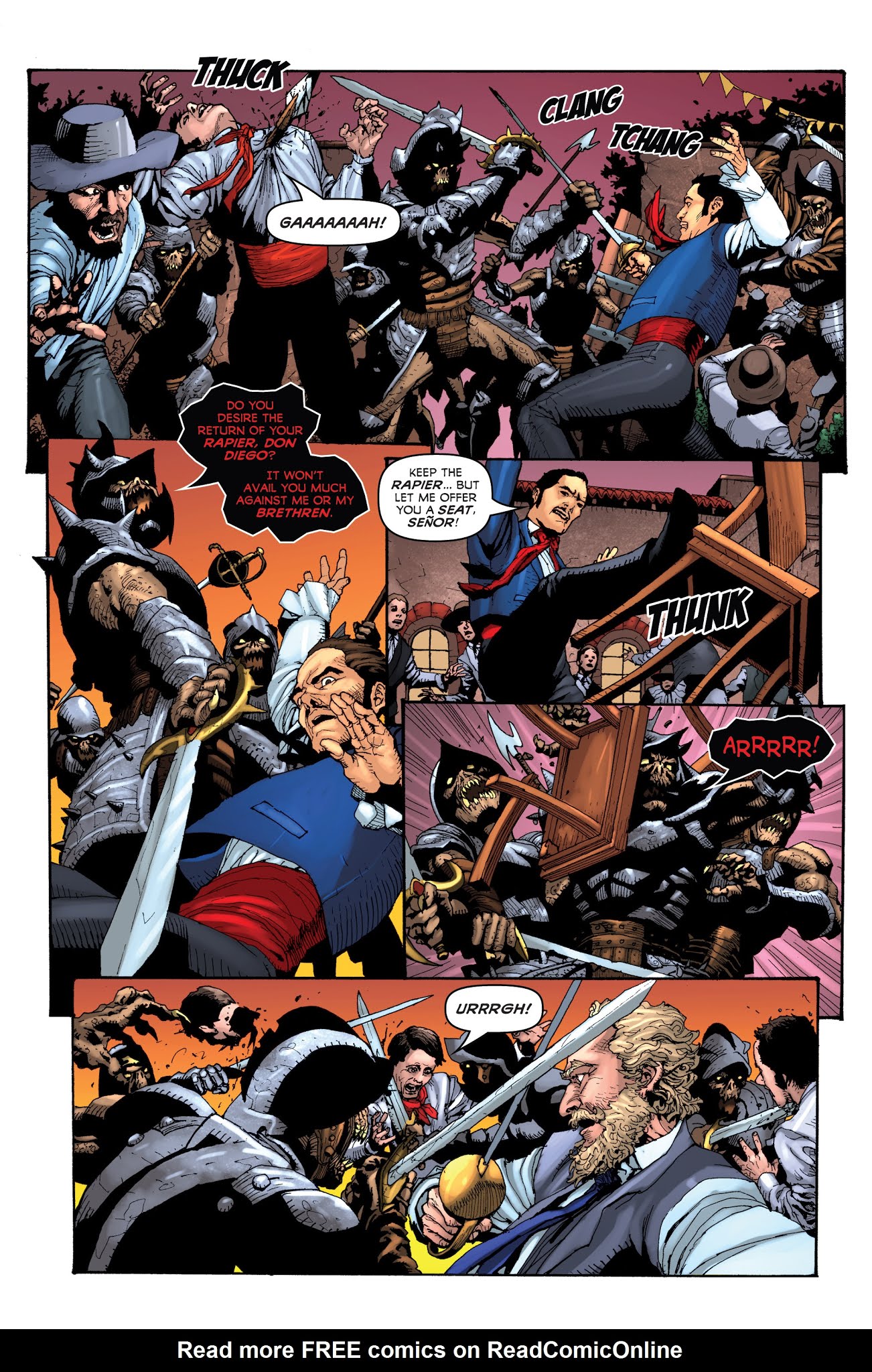 Read online Zorro: Swords of Hell comic -  Issue #1 - 10