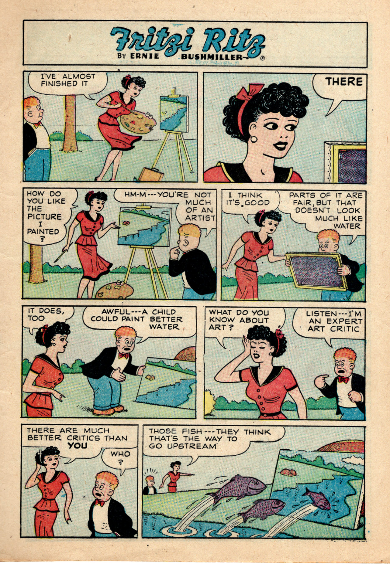 Read online Fritzi Ritz (1953) comic -  Issue #47 - 11