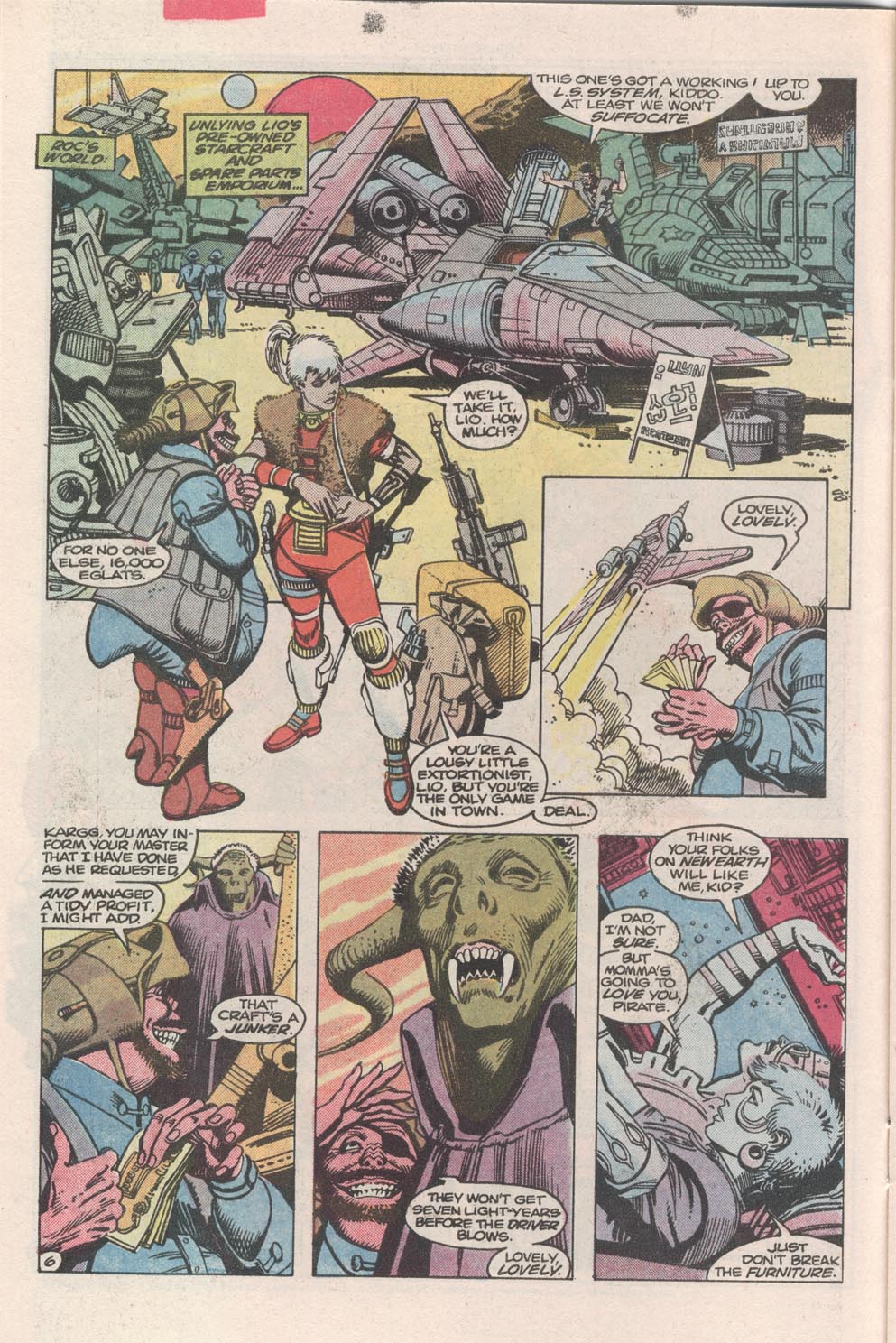 Read online Atari Force (1984) comic -  Issue #3 - 7