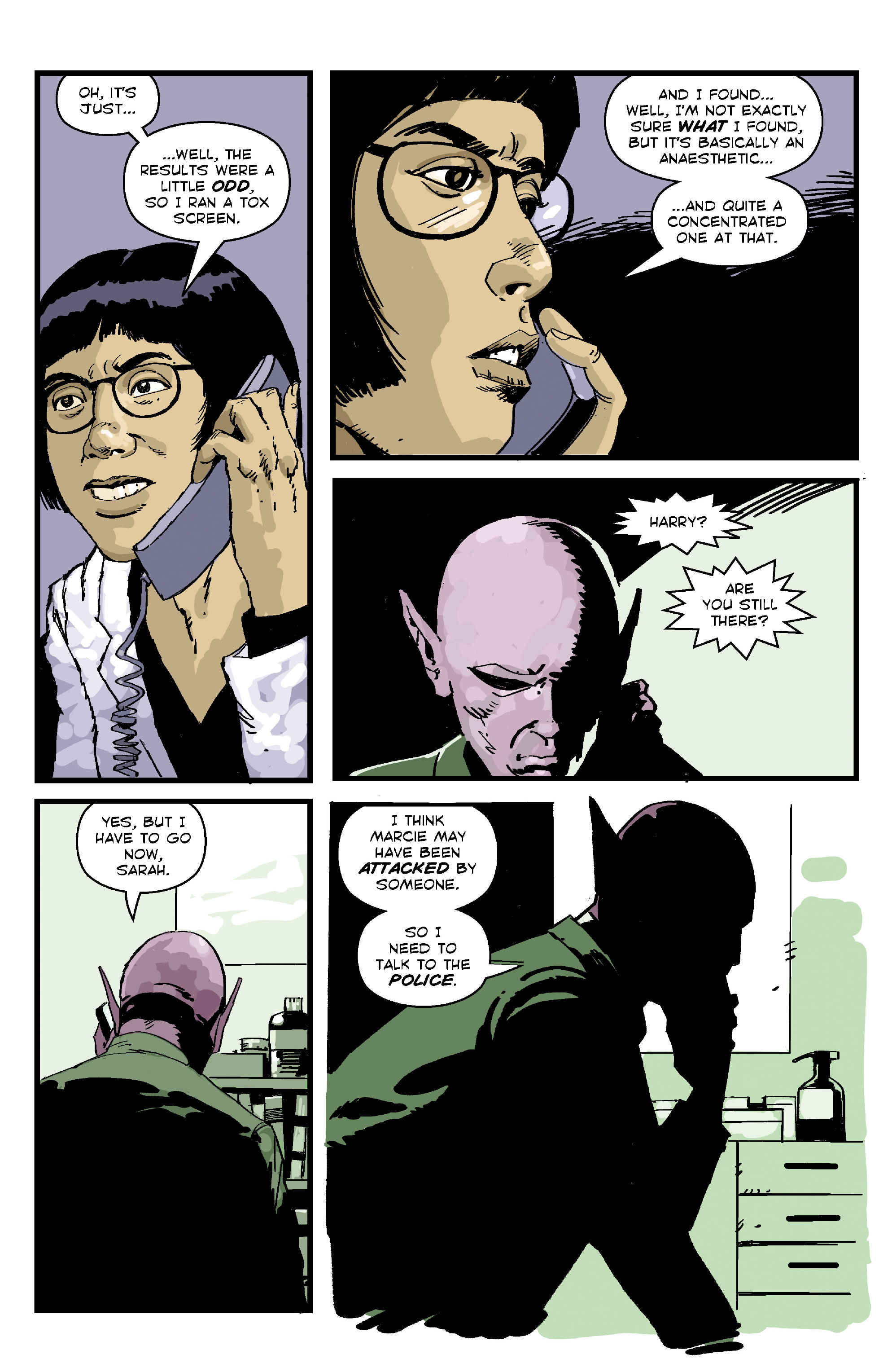 Read online Resident Alien: Your Ride's Here comic -  Issue #3 - 21