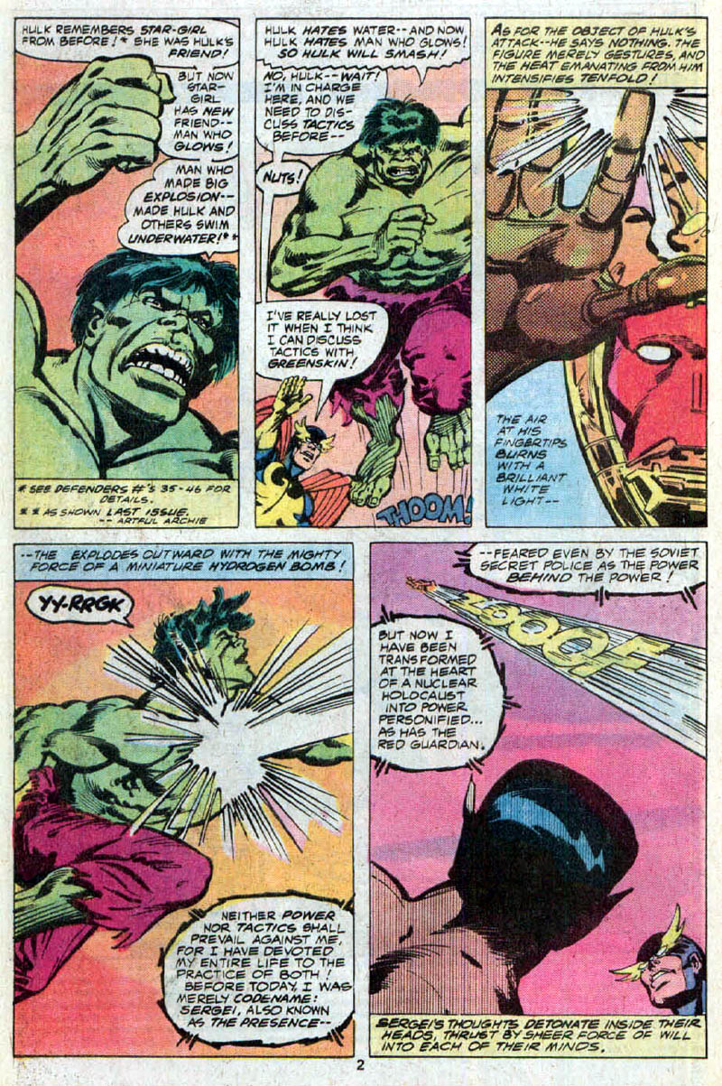 Read online The Defenders (1972) comic -  Issue #55 - 3