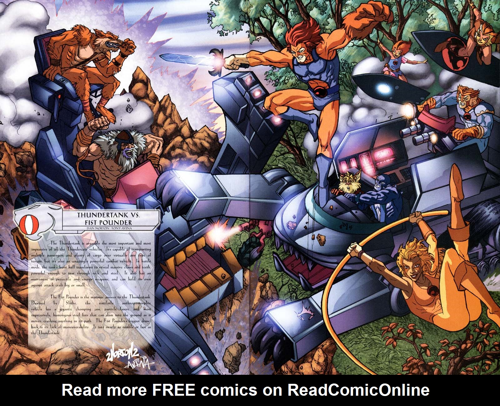 Read online ThunderCats Sourcebook comic -  Issue # Full - 24