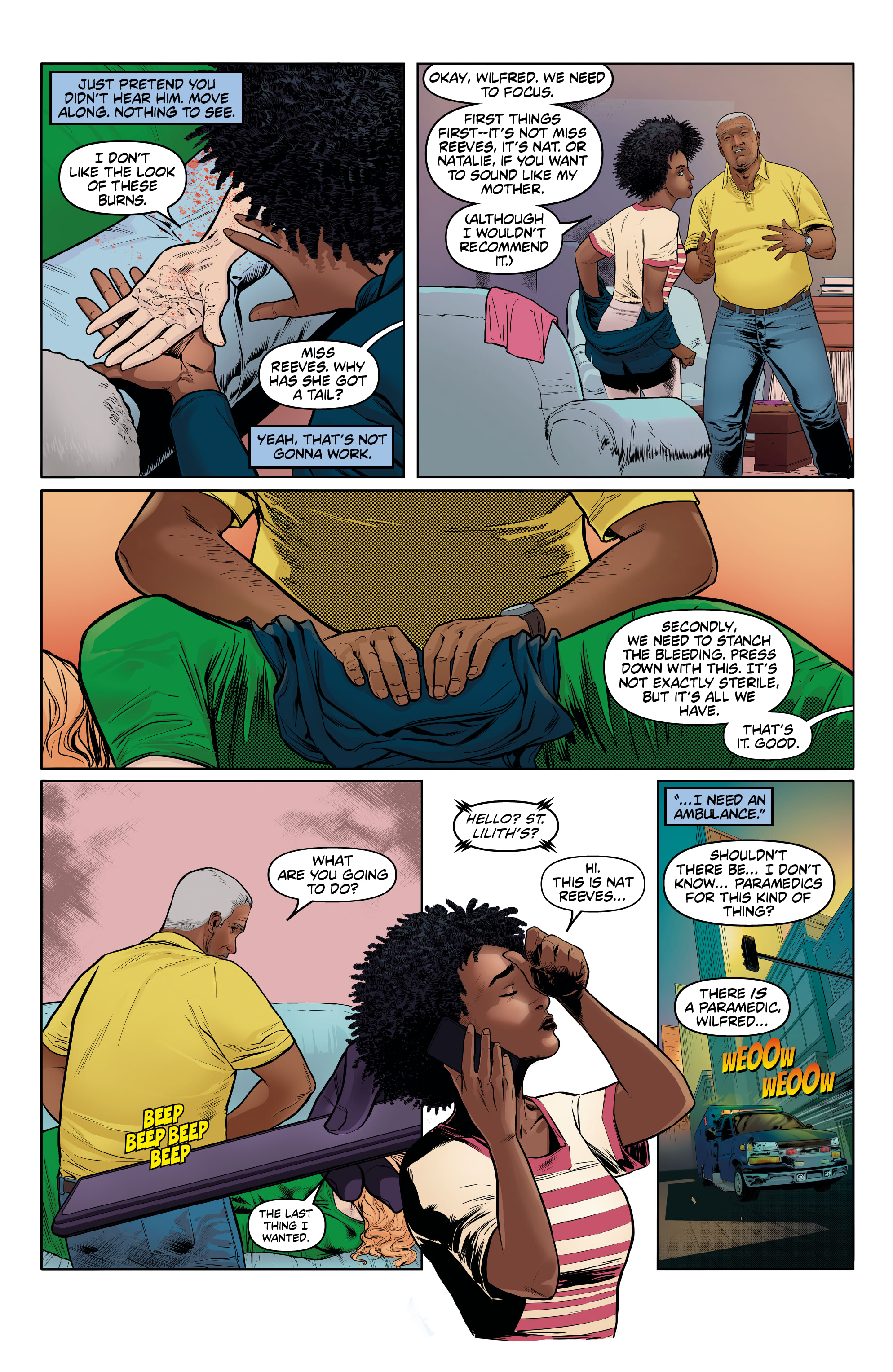 Read online The Ward comic -  Issue #1 - 6