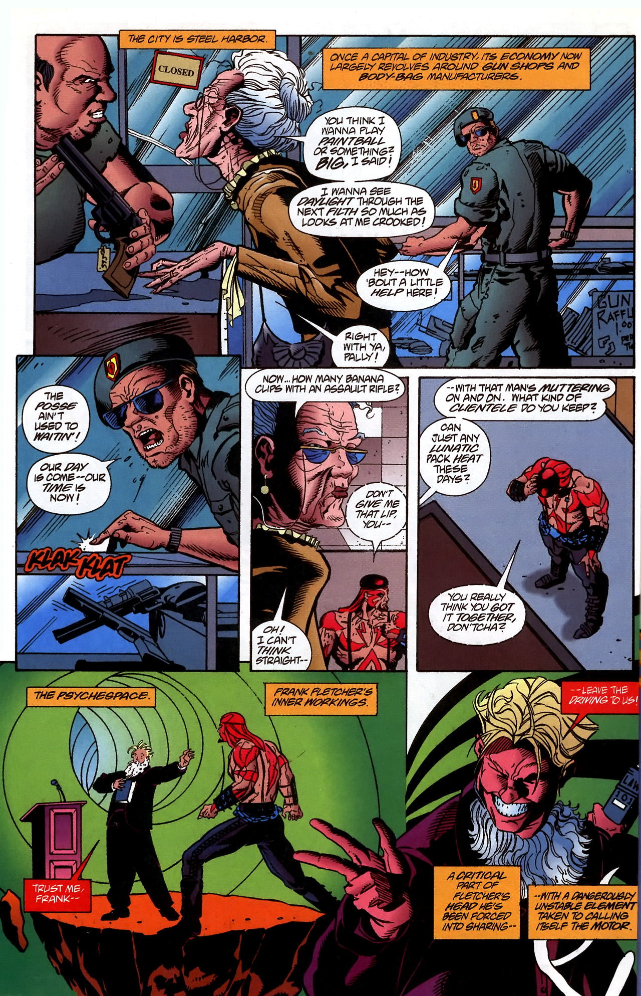 Read online Motorhead comic -  Issue #1 - 4