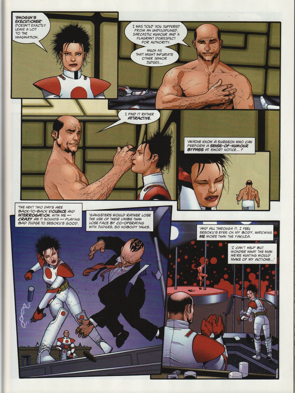 Read online Judge Dredd Megazine (Vol. 5) comic -  Issue #225 - 37