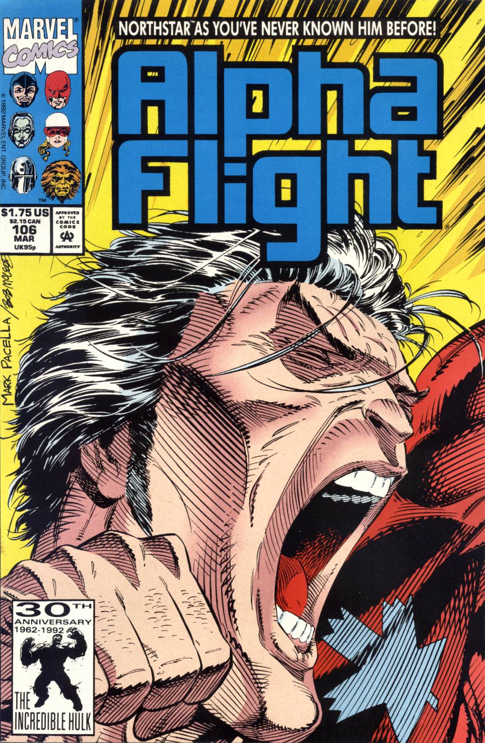 Read online Alpha Flight (1983) comic -  Issue #106 - 1