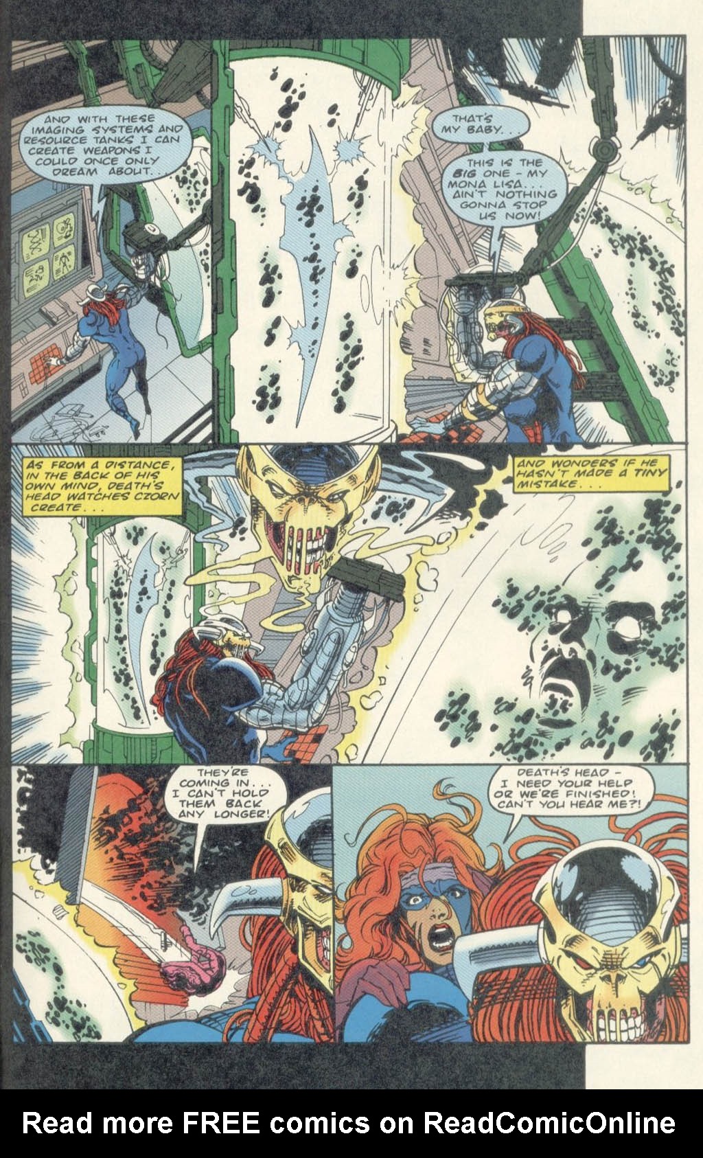 Read online Death's Head II & The Origin of Die Cut comic -  Issue #1 - 18