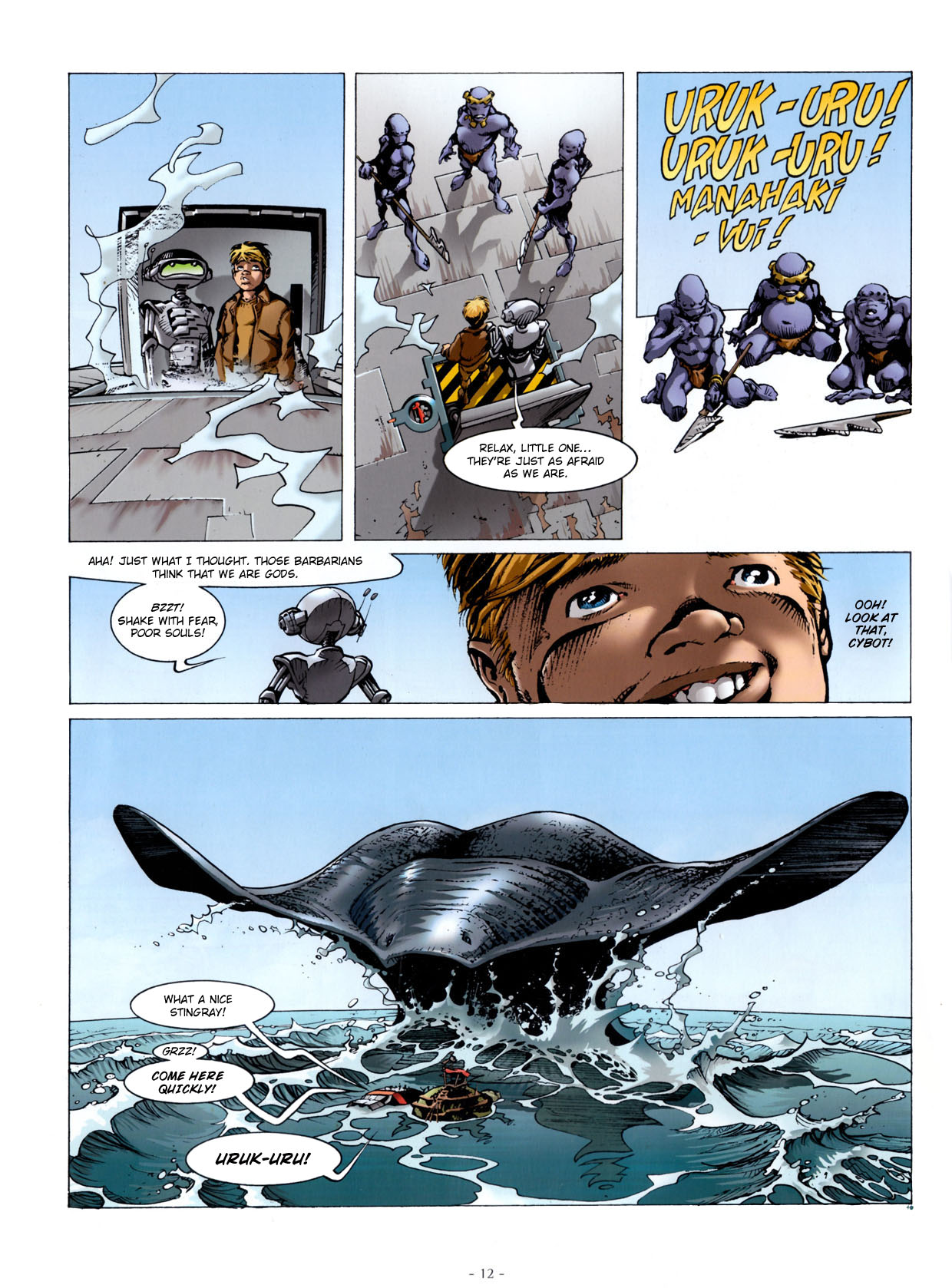 Read online Aquablue comic -  Issue #1 - 13