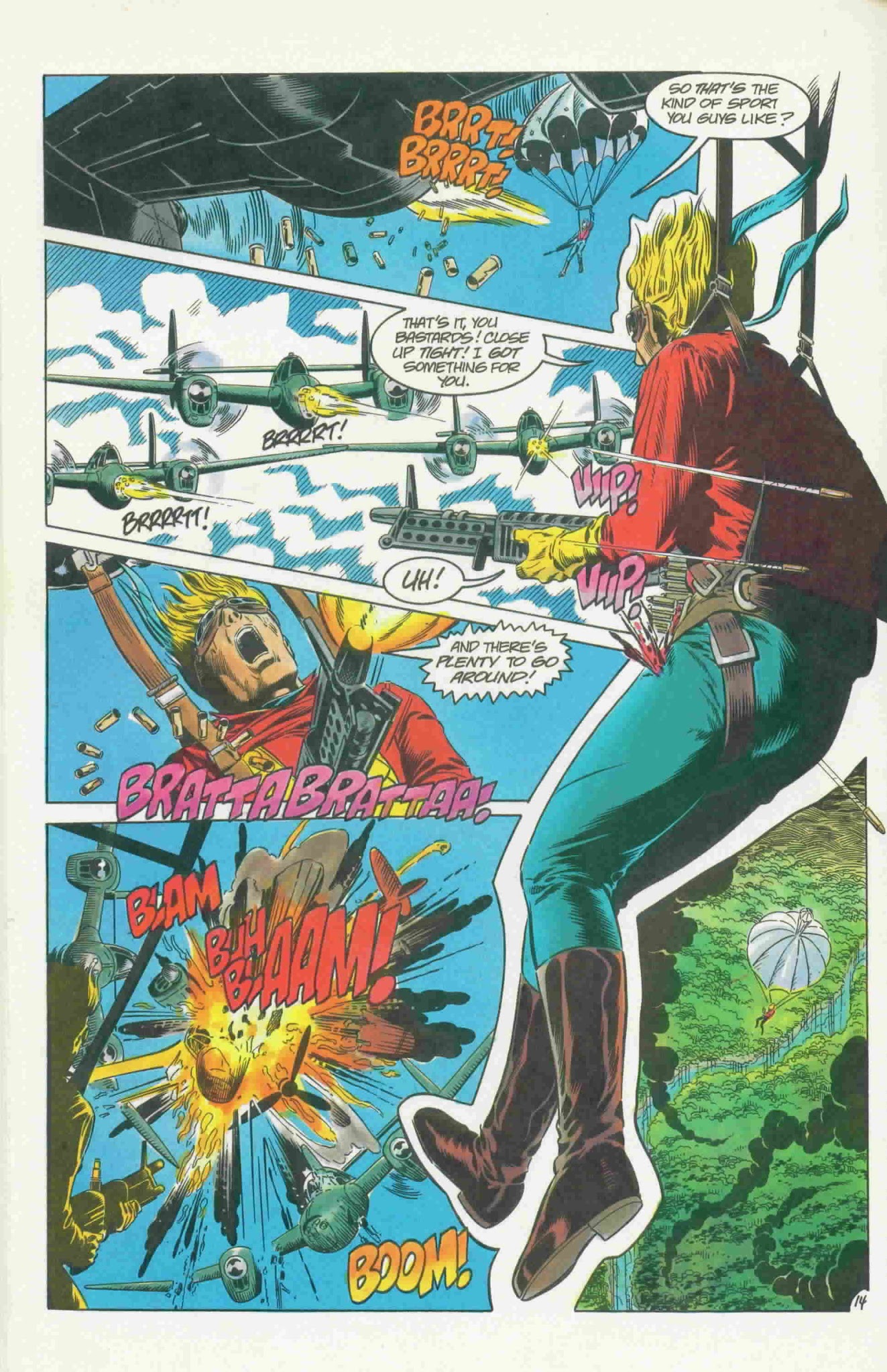 Read online Airboy (1986) comic -  Issue #33 - 16