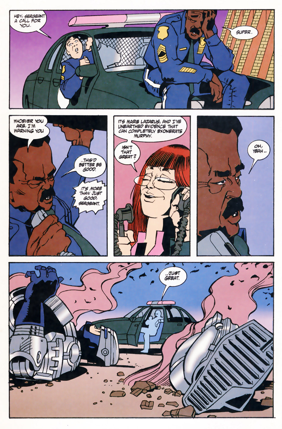 Read online Robocop: Prime Suspect comic -  Issue #4 - 6