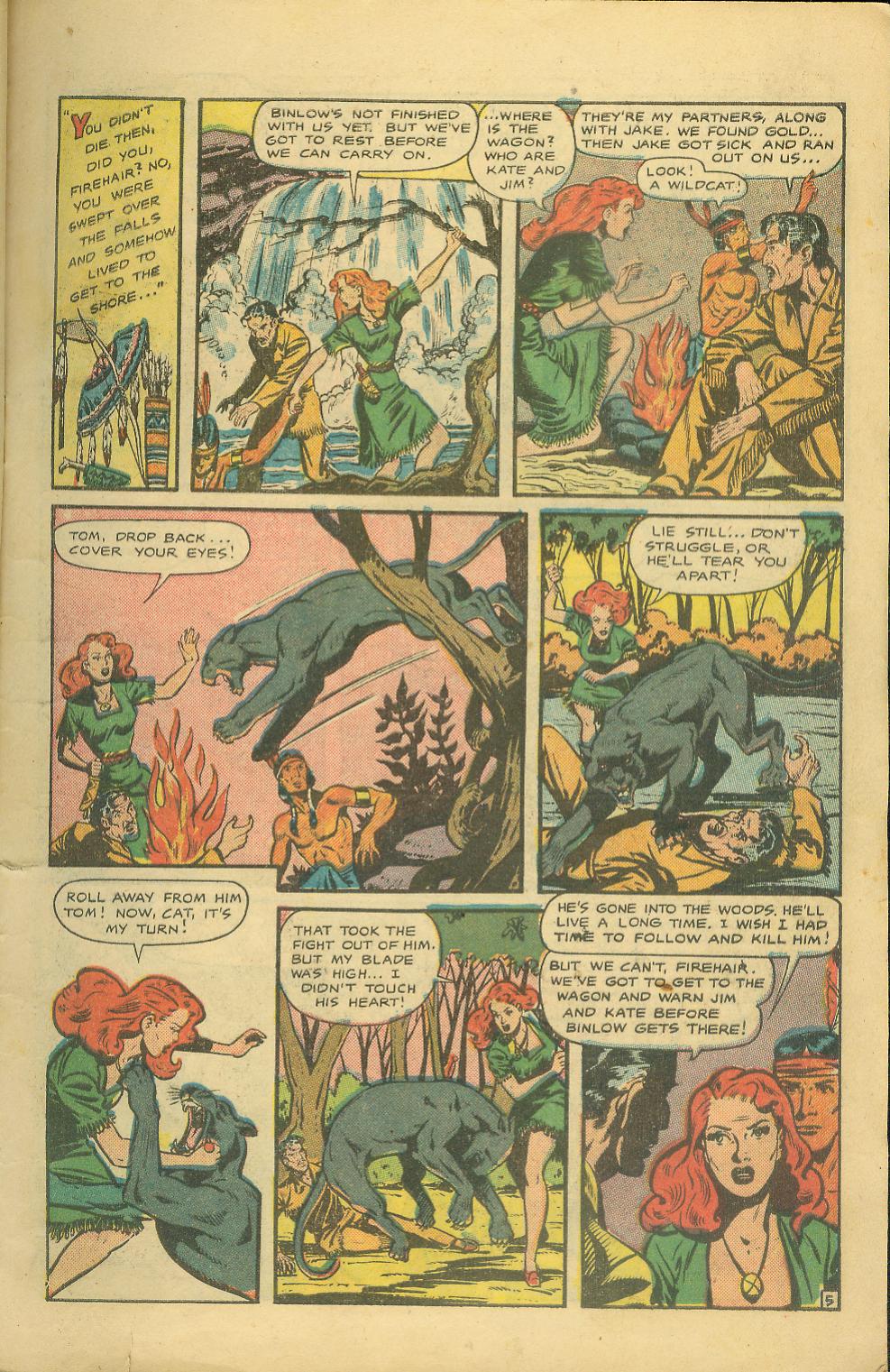 Read online Pioneer West Romances comic -  Issue #6 - 7