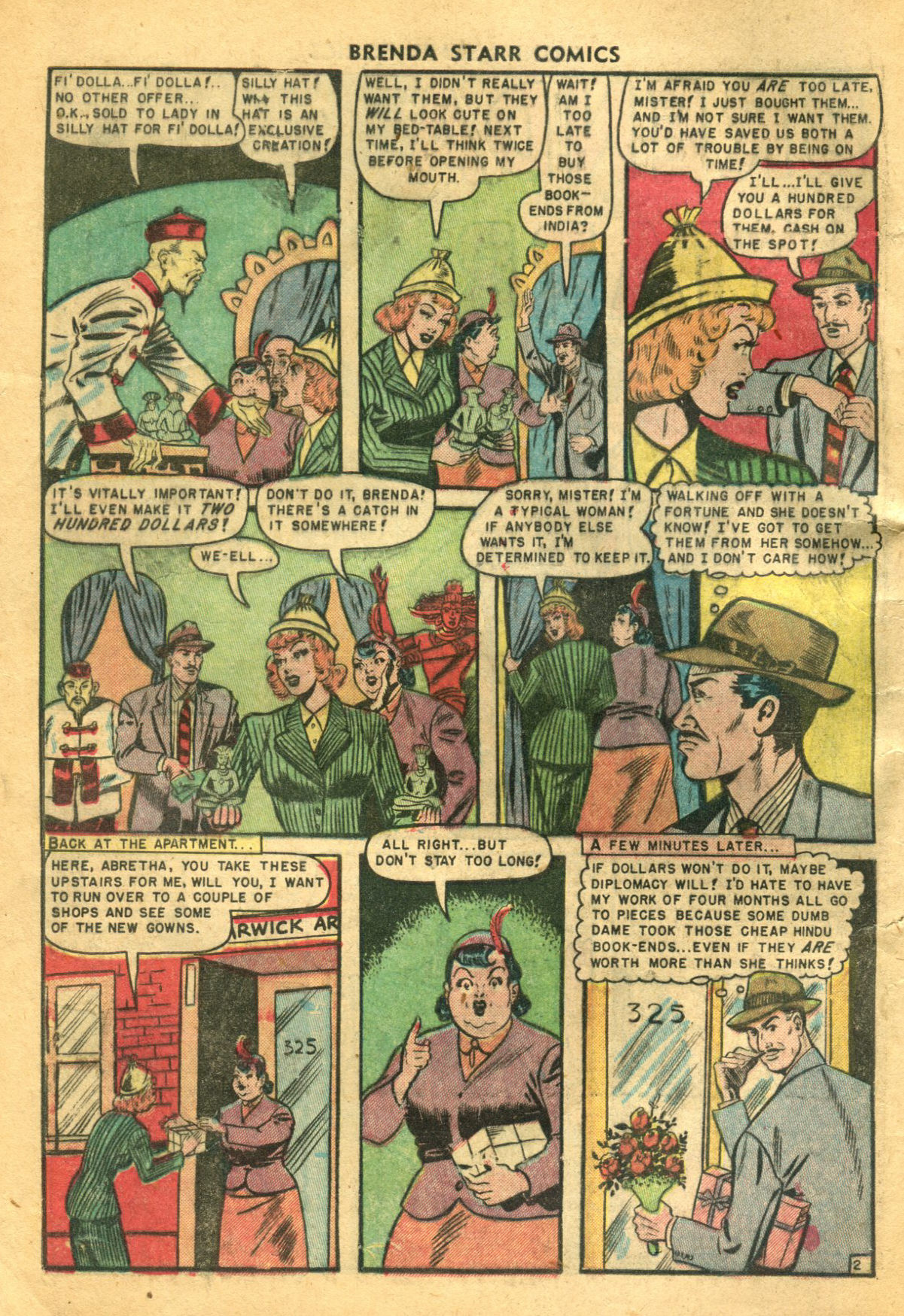 Read online Brenda Starr (1948) comic -  Issue #9 - 4