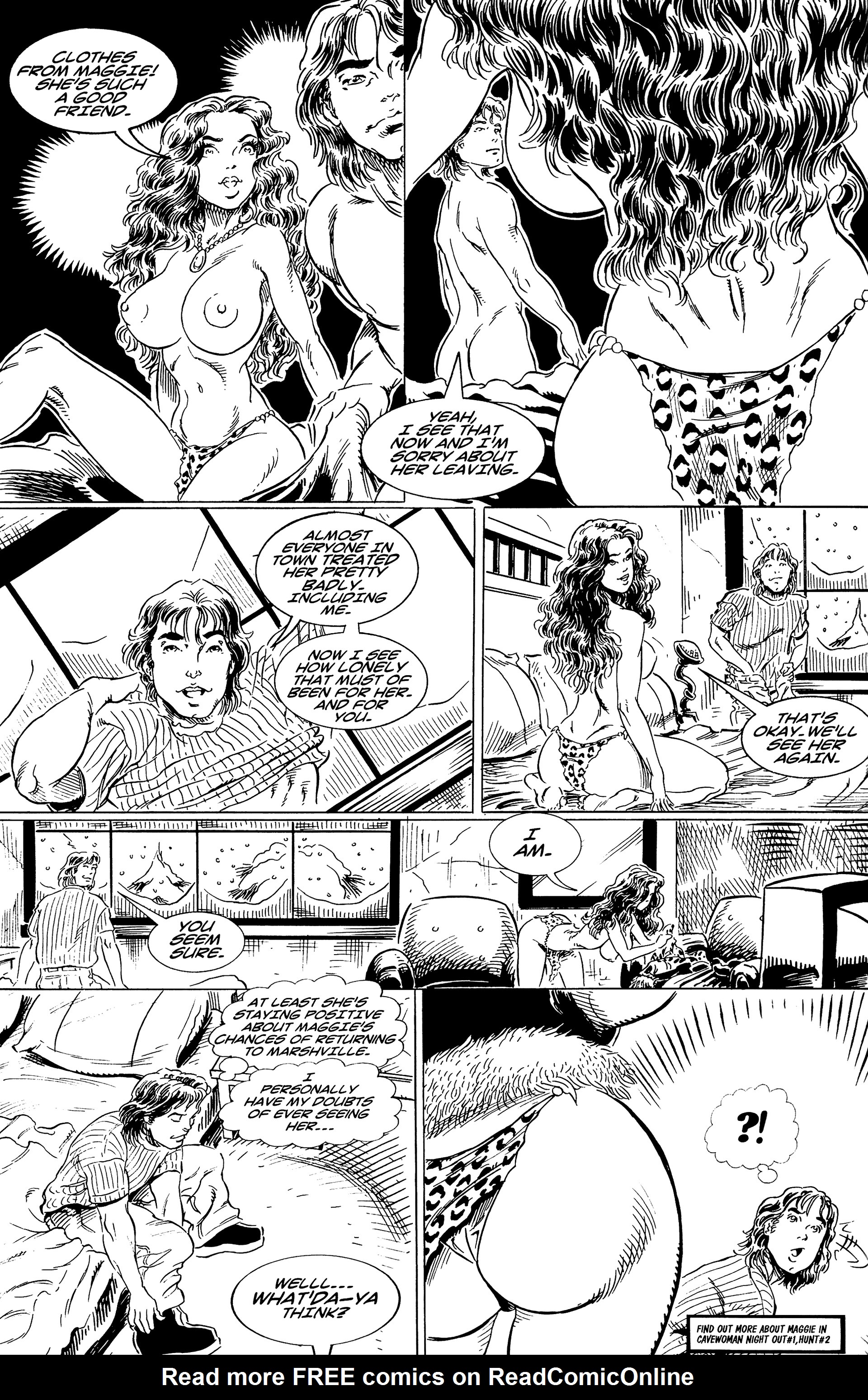 Read online Cavewoman: Snow comic -  Issue #1 - 6