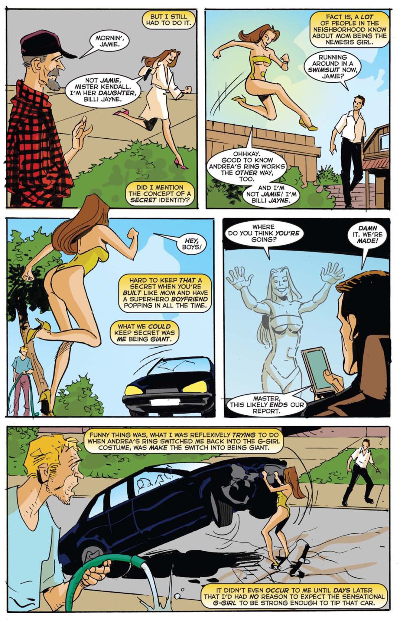 Read online The Sensational G-Girl comic -  Issue #3 - 14