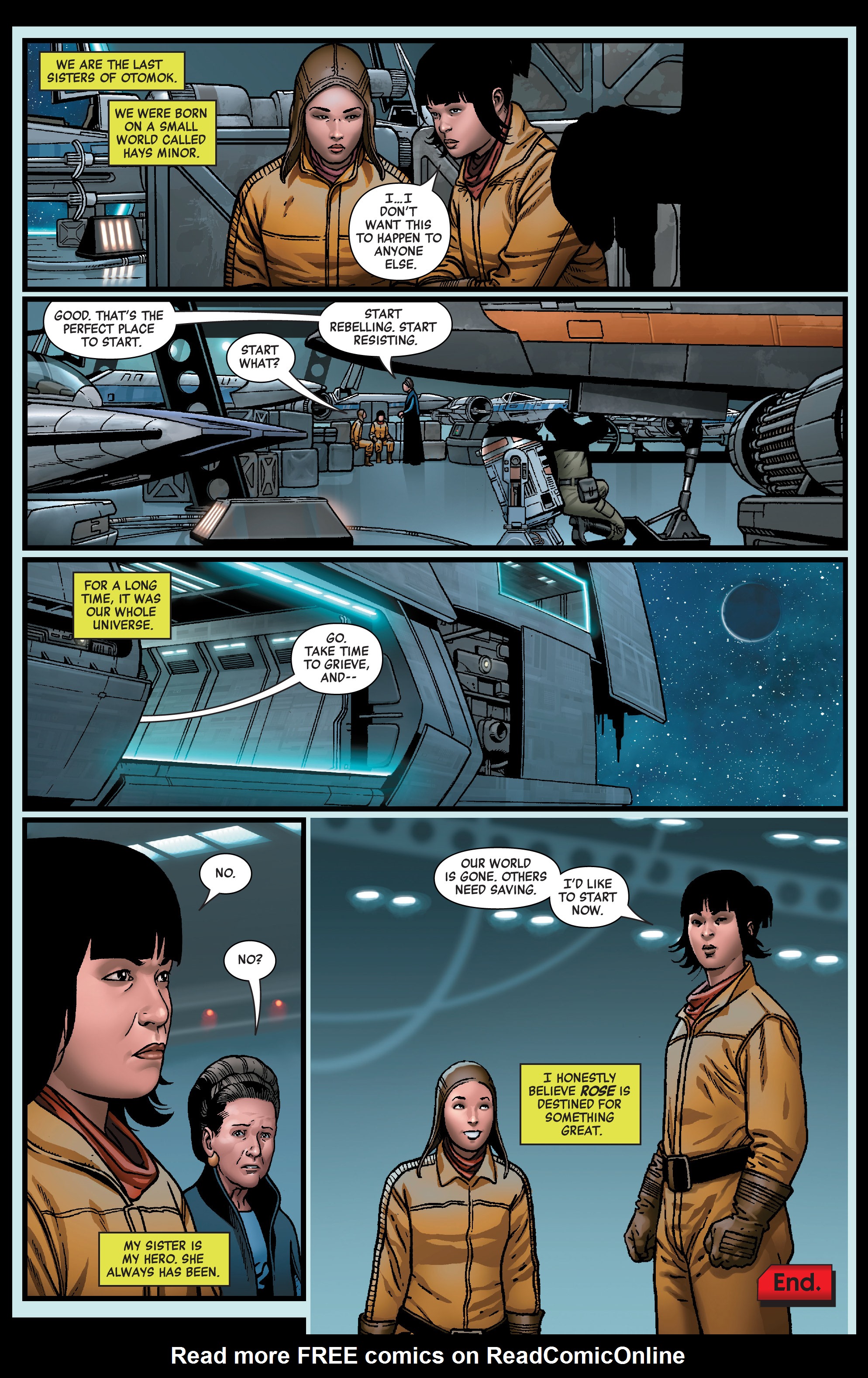 Read online Star Wars: Age Of Resistance comic -  Issue # Rose Tico - 22