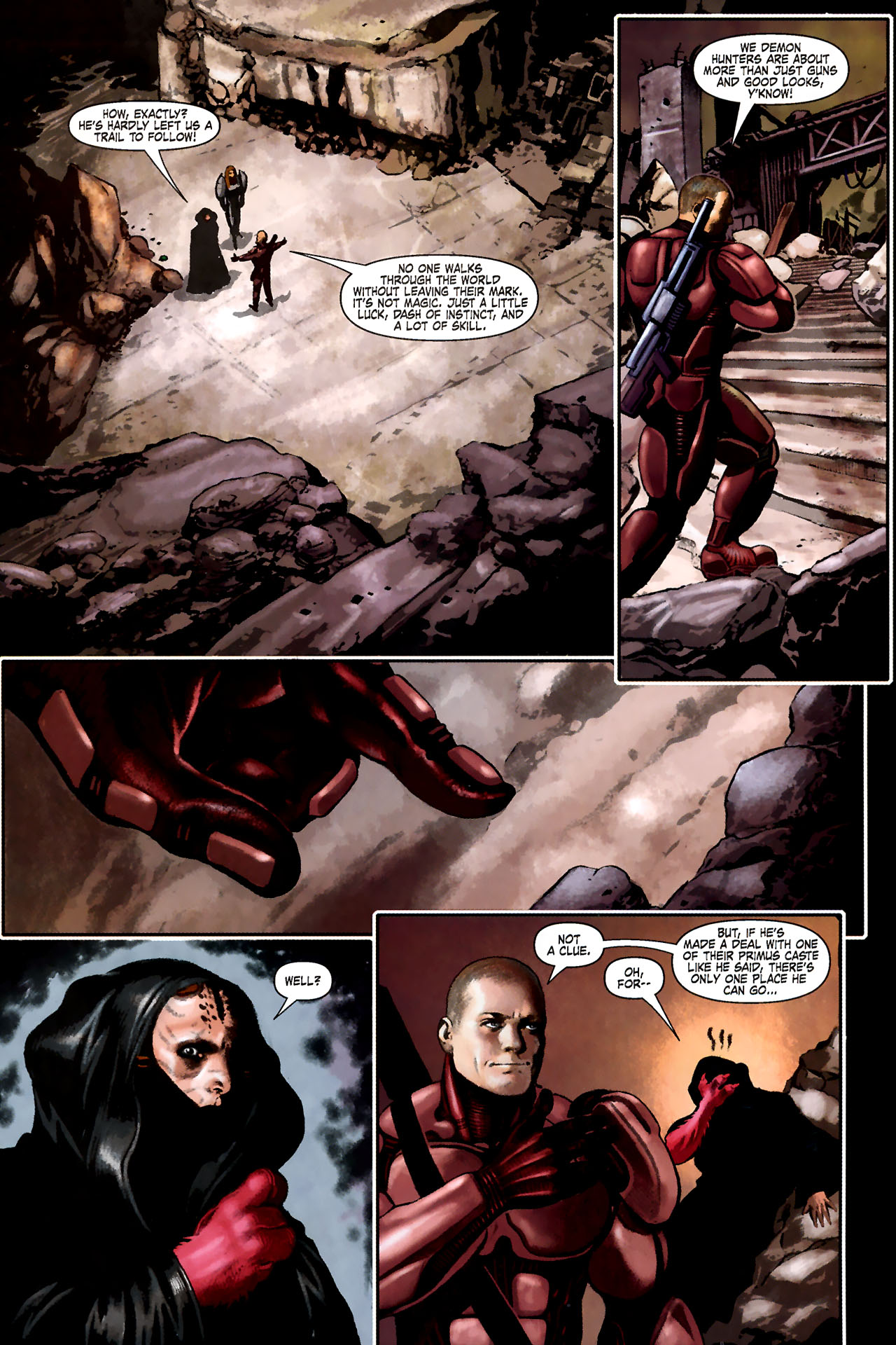 Read online Hellgate: London comic -  Issue #3 - 7