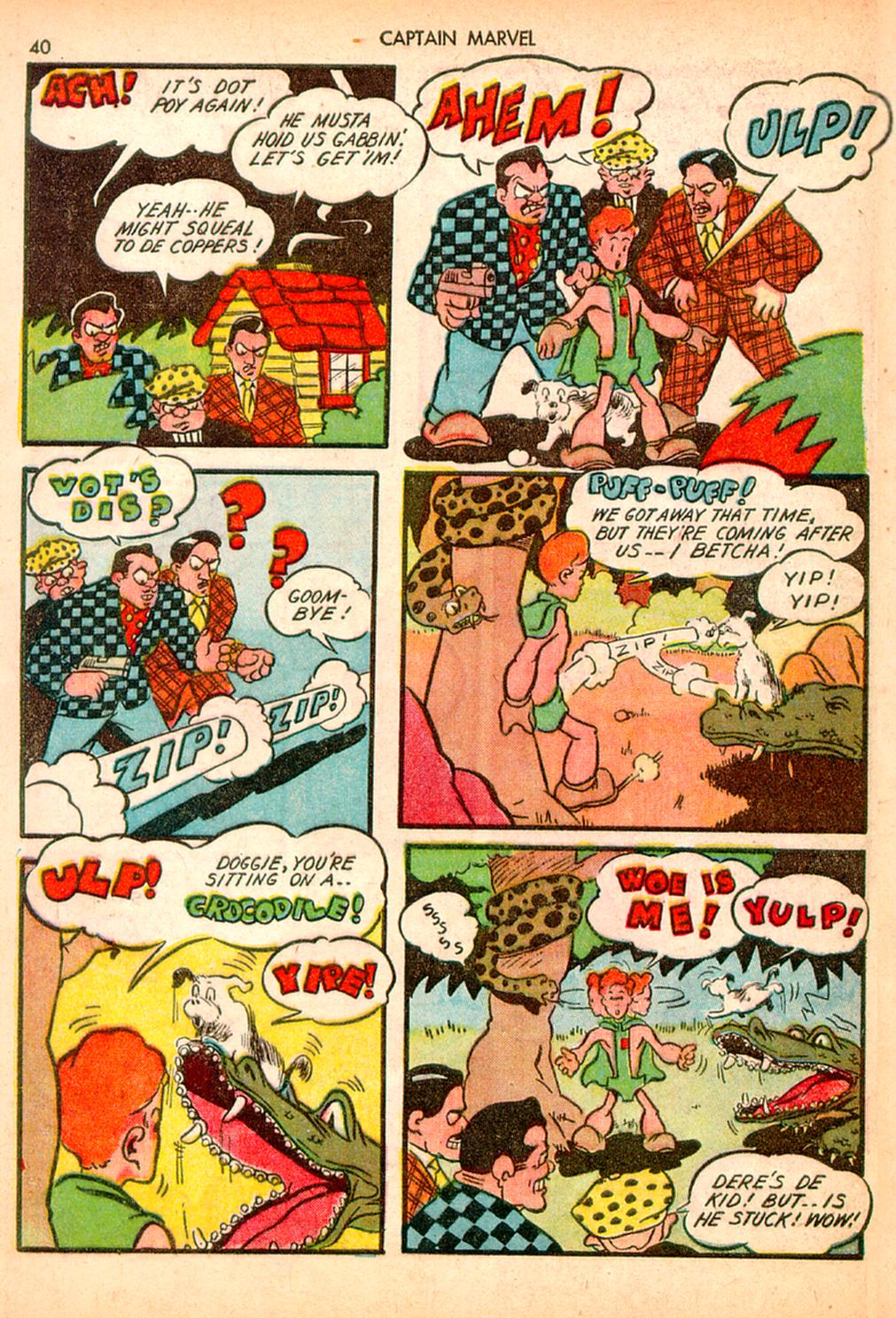 Read online Captain Marvel Adventures comic -  Issue #10 - 40