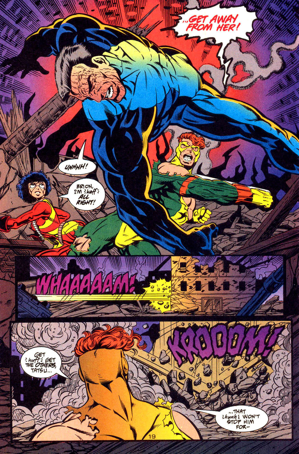 Read online Outsiders (1993) comic -  Issue #3 - 19