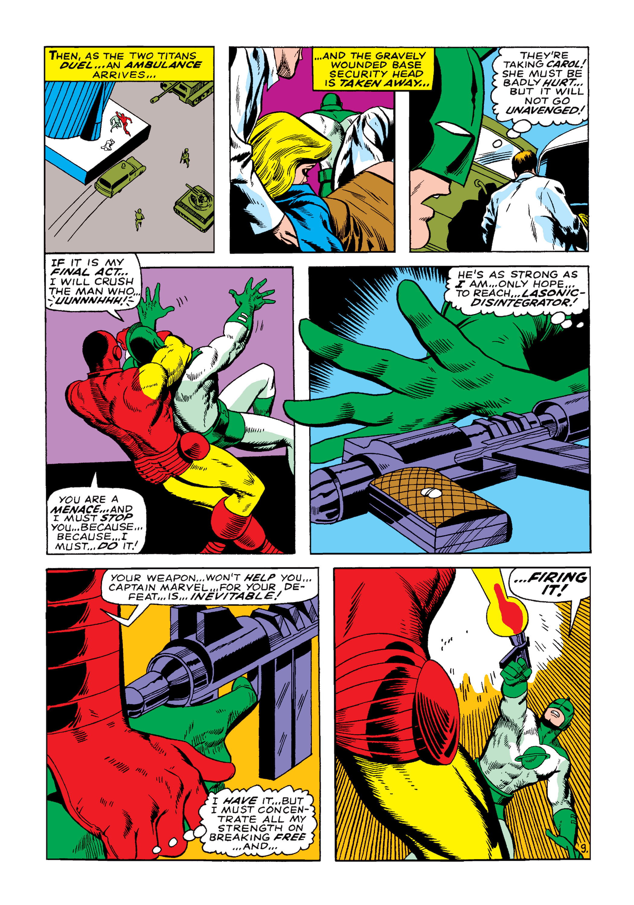 Read online Marvel Masterworks: Captain Marvel comic -  Issue # TPB 2 (Part 2) - 1