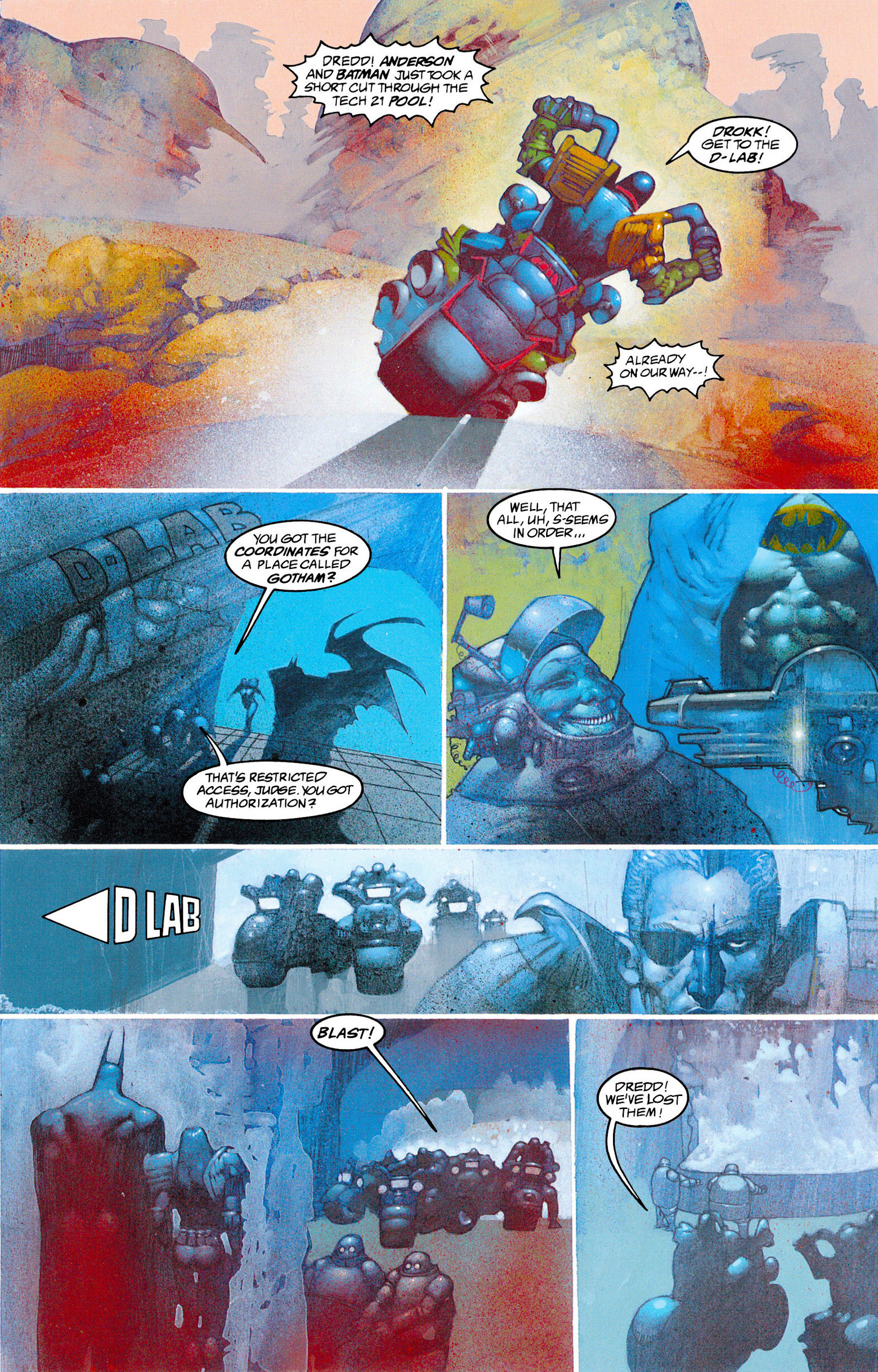 Read online Batman/Judge Dredd: Judgment on Gotham comic -  Issue # Full - 41