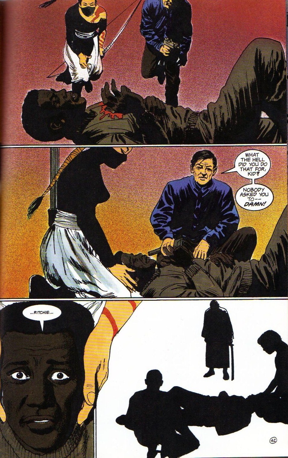 Read online Shado: Song of the Dragon comic -  Issue #4 - 45