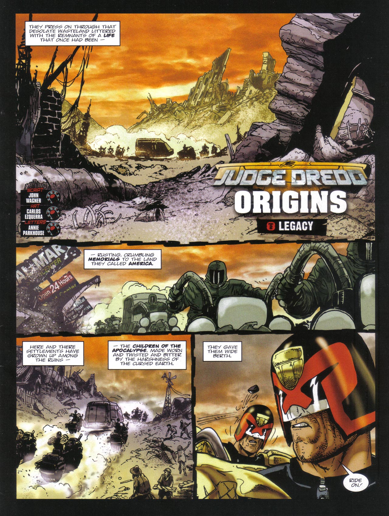 Read online Judge Dredd Origins comic -  Issue # TPB - 8