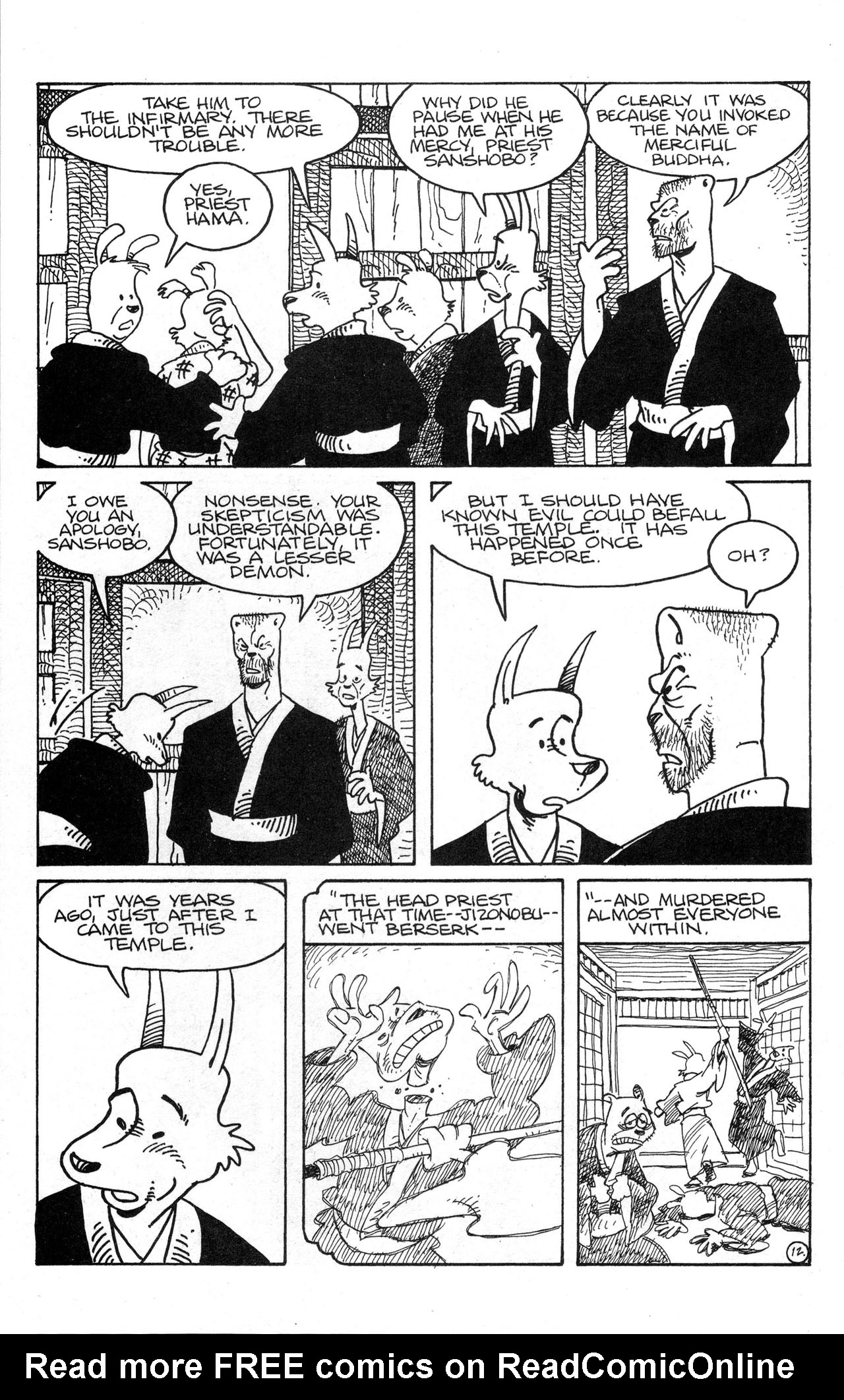 Read online Usagi Yojimbo (1996) comic -  Issue #105 - 14