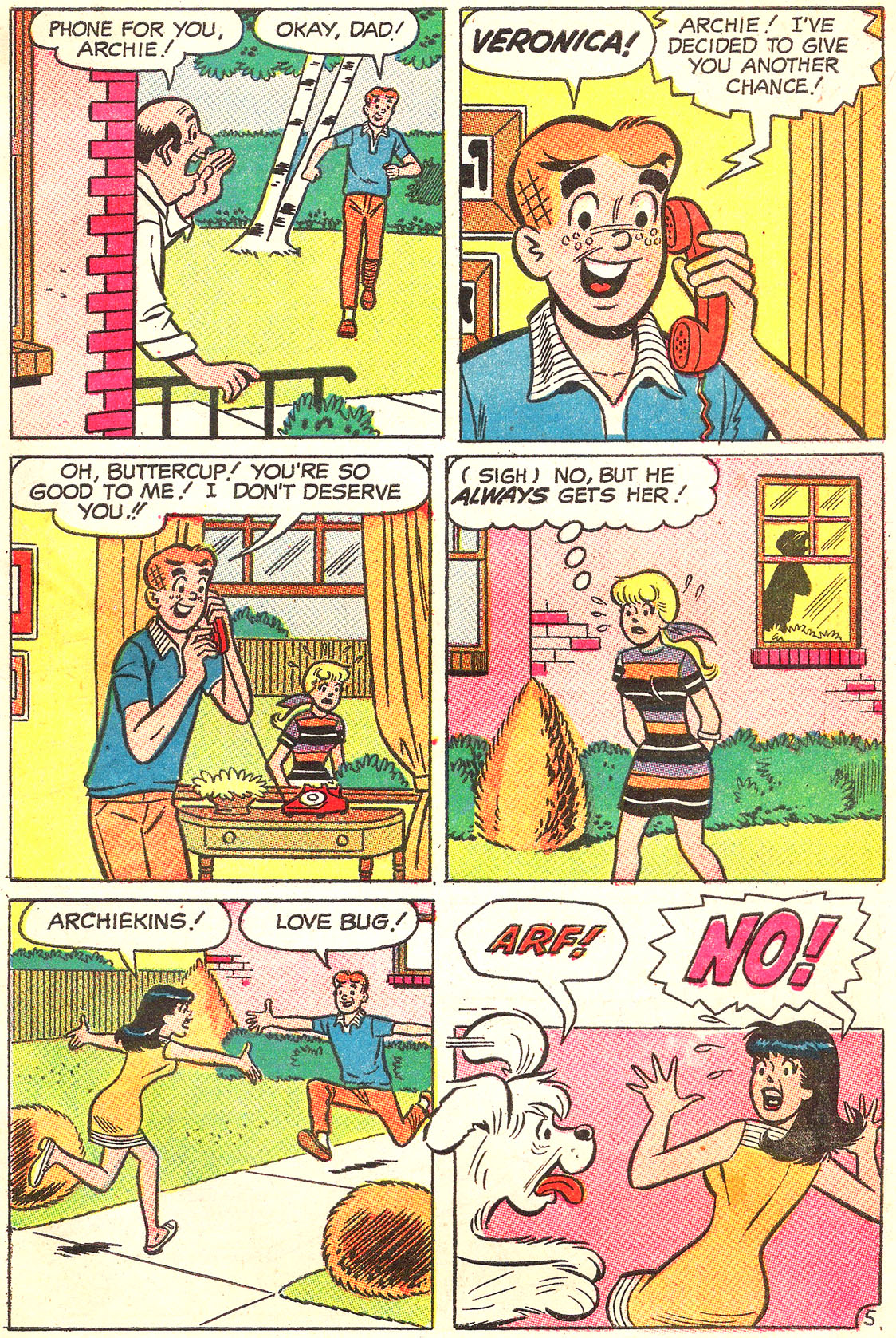Read online Archie's Girls Betty and Veronica comic -  Issue #156 - 7