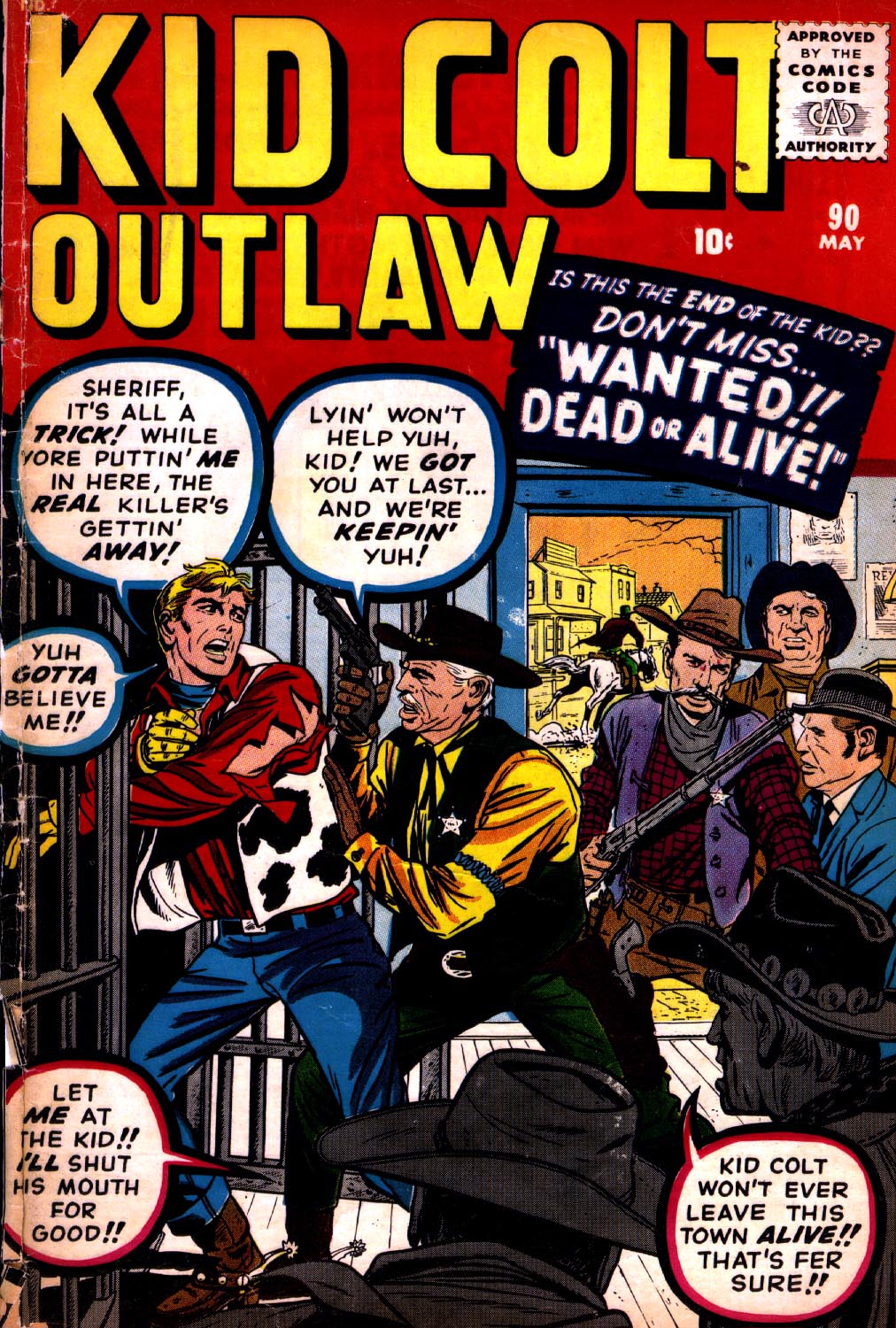 Read online Kid Colt Outlaw comic -  Issue #90 - 1