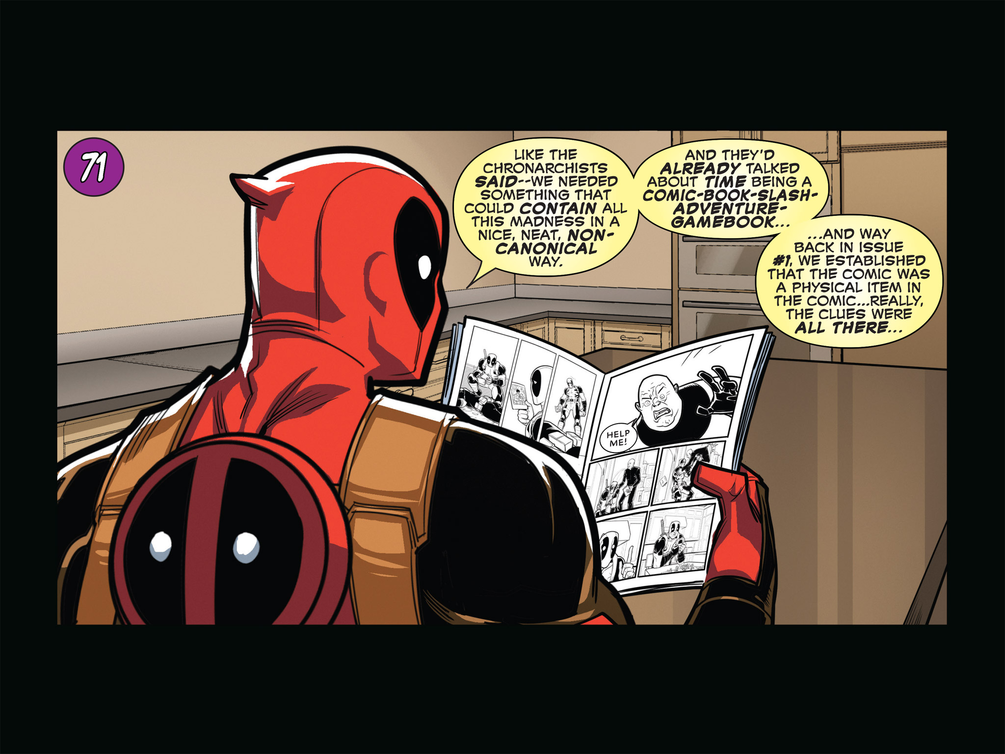 Read online You Are Deadpool comic -  Issue #5 - 74