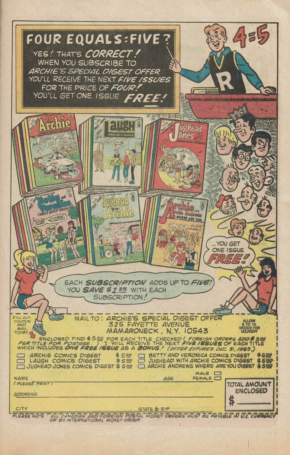 Read online Archie Giant Series Magazine comic -  Issue #555 - 25