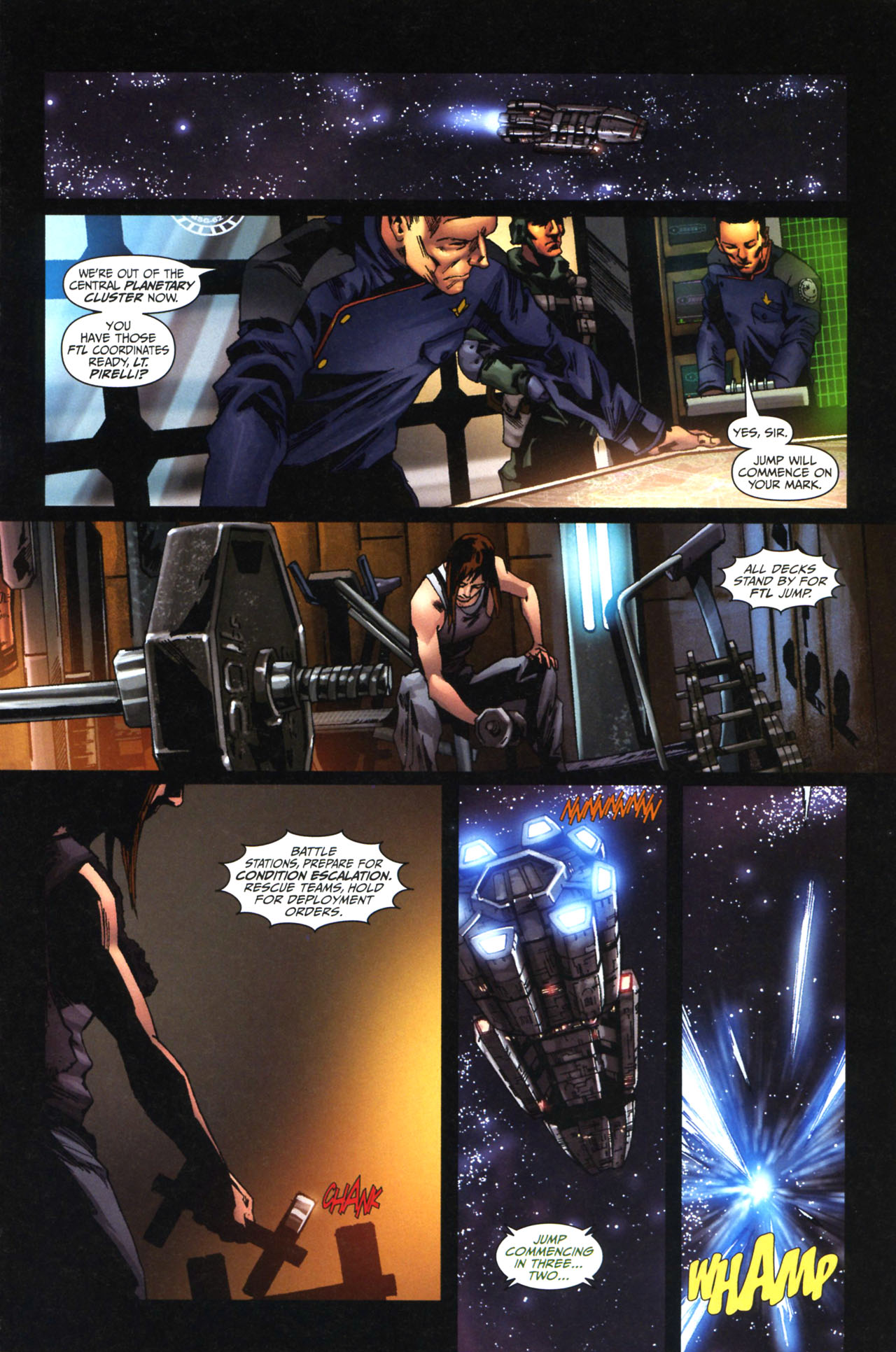 Read online Battlestar Galactica: Pegasus comic -  Issue # Full - 9