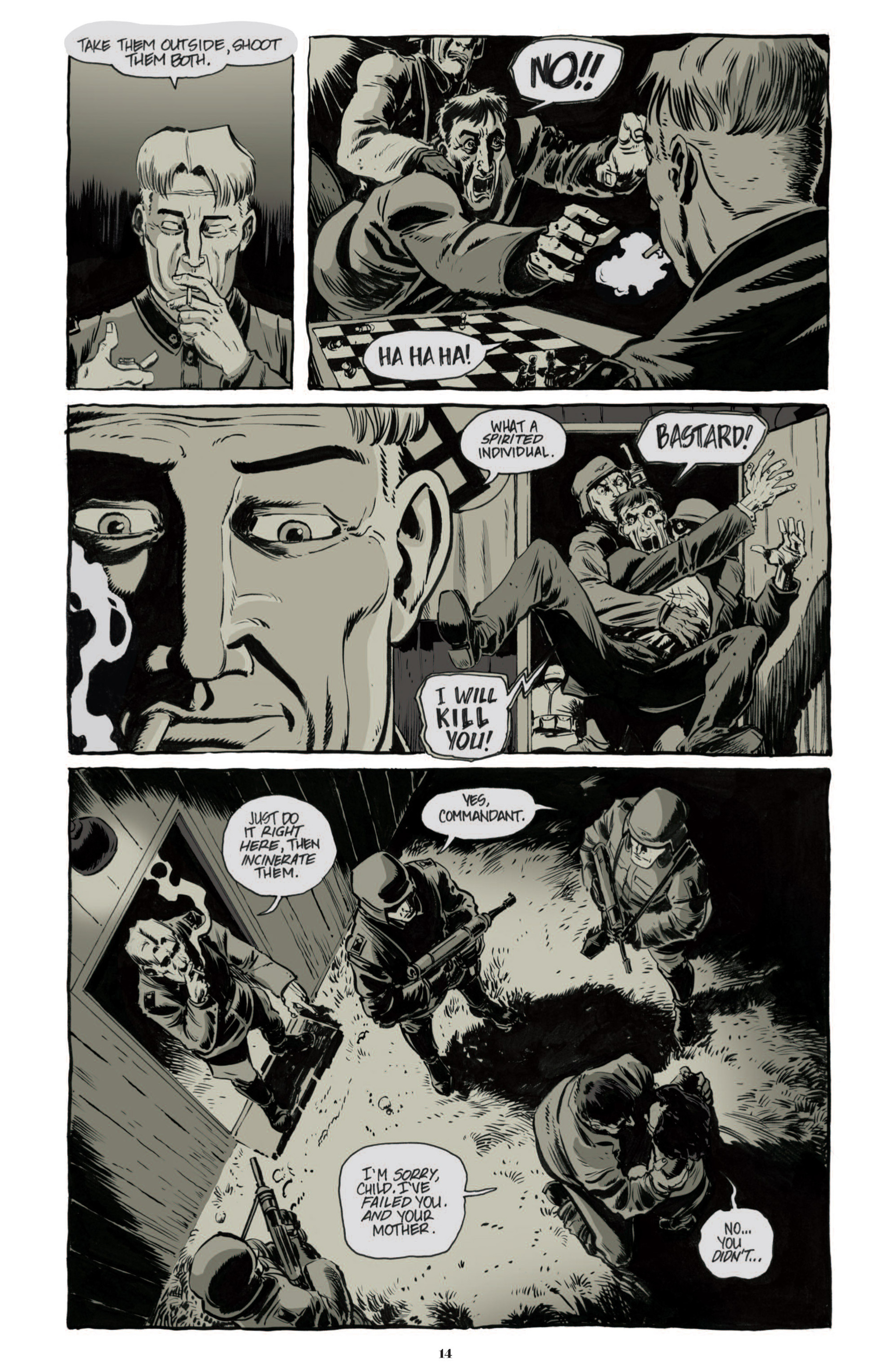 Read online The Crow: Skinning the Wolves comic -  Issue #3 - 15