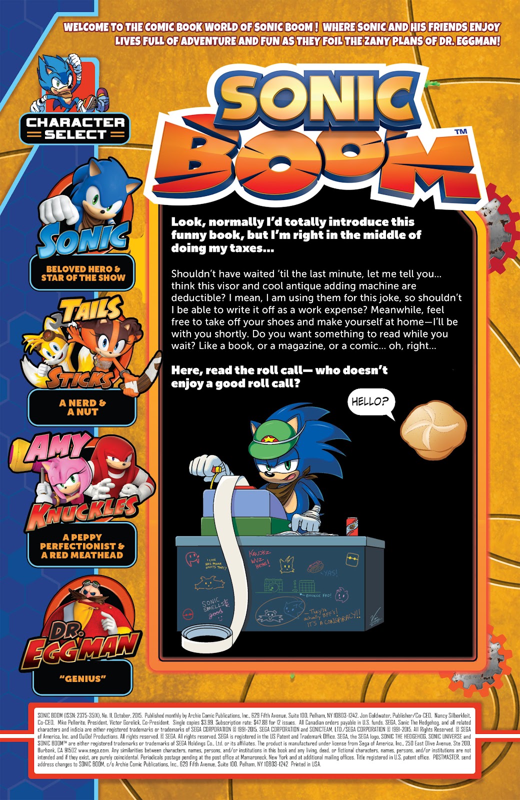 Sonic Boom issue 11 - Page 2