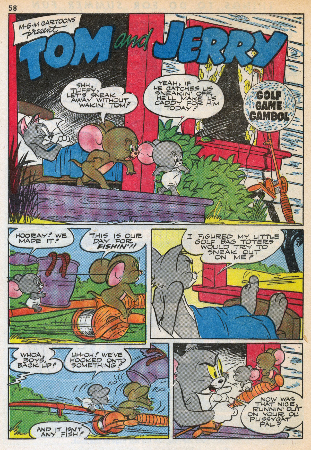 Read online Tom and Jerry's Summer Fun comic -  Issue #2 - 60
