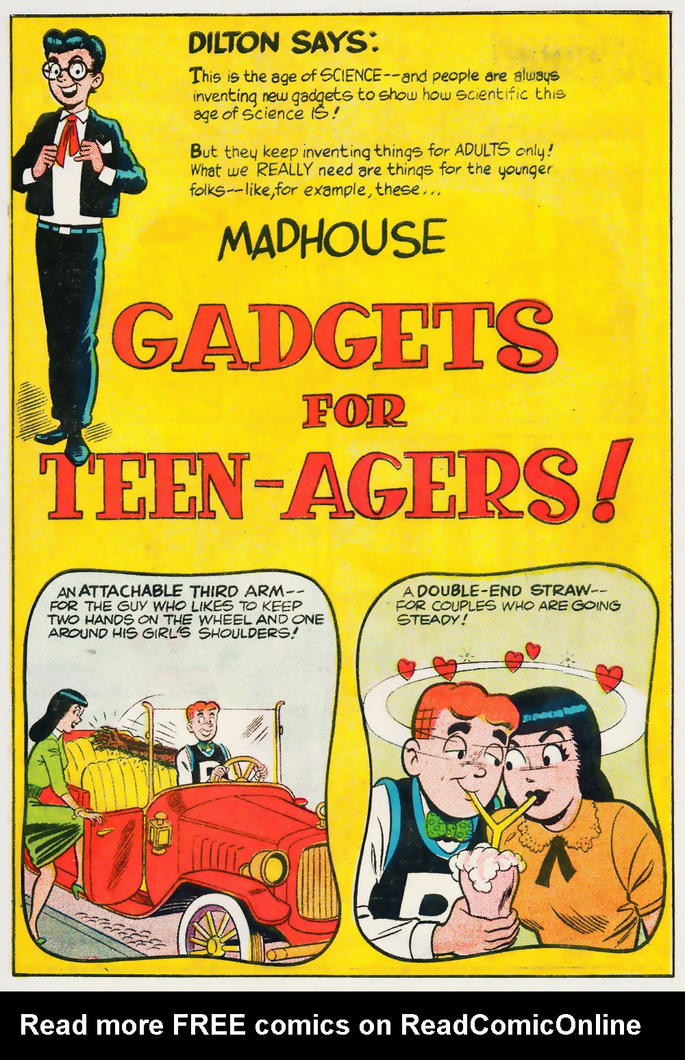 Read online Archie's Madhouse comic -  Issue #6 - 9