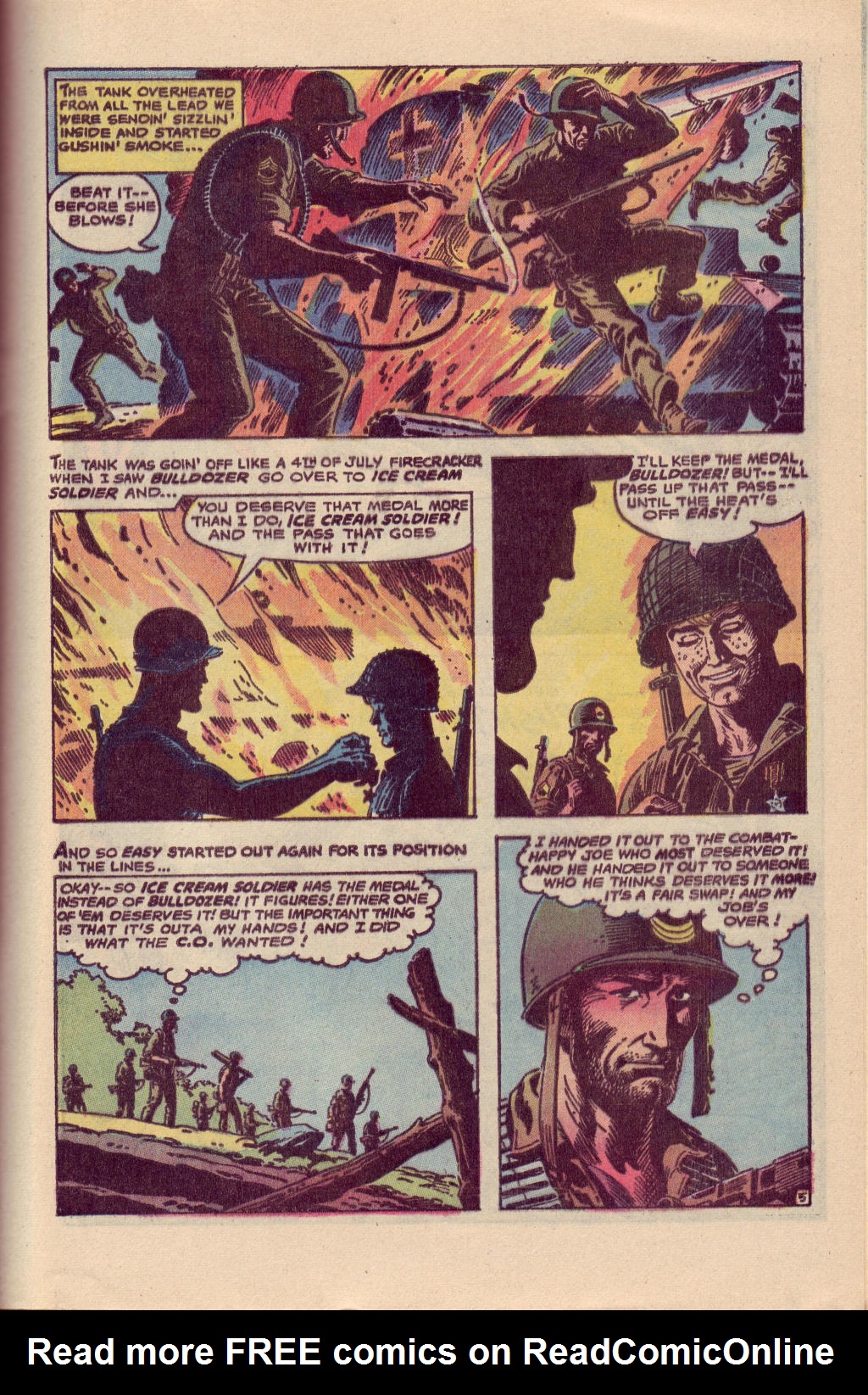 Read online Our Army at War (1952) comic -  Issue #261 - 9