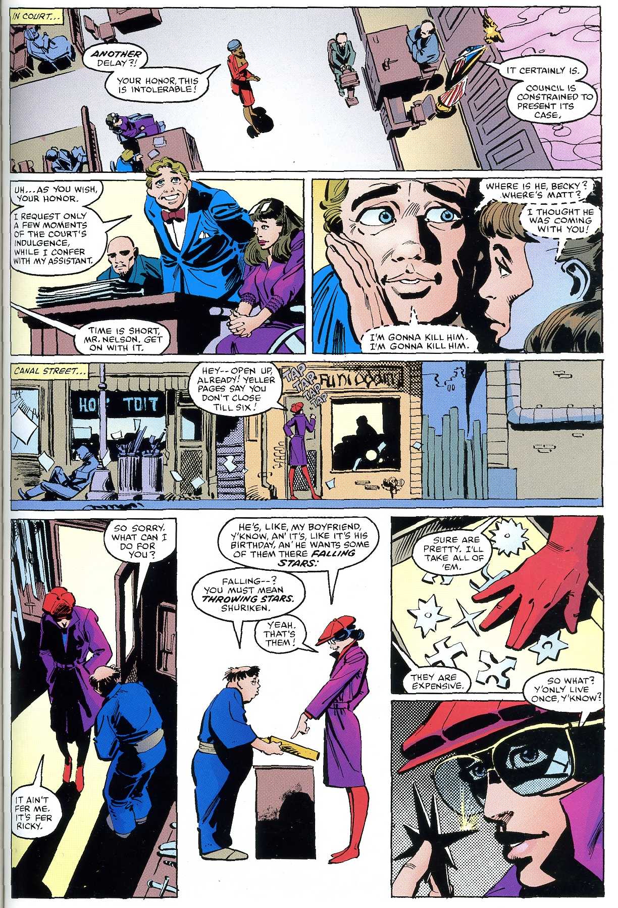 Read online Daredevil Visionaries: Frank Miller comic -  Issue # TPB 2 - 171