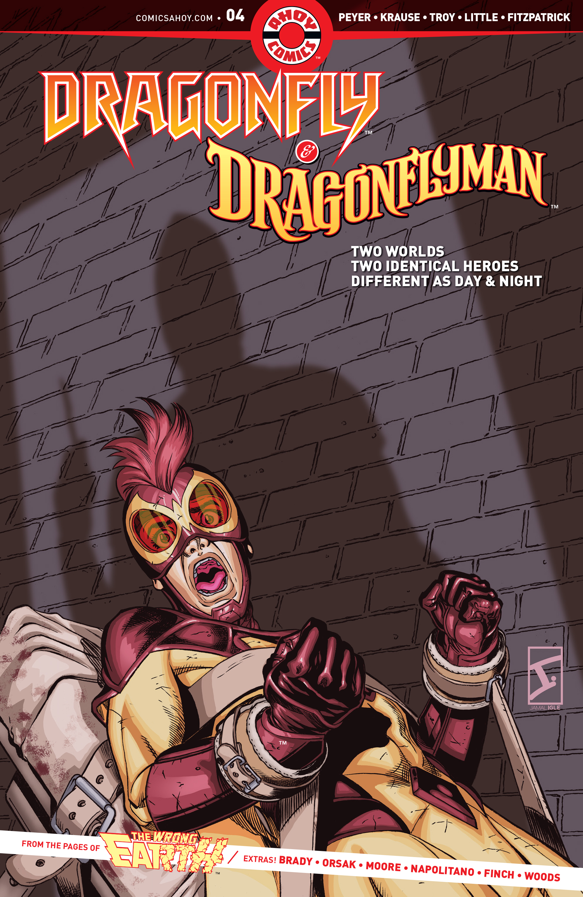 Read online Dragonfly & Dragonflyman comic -  Issue #4 - 1