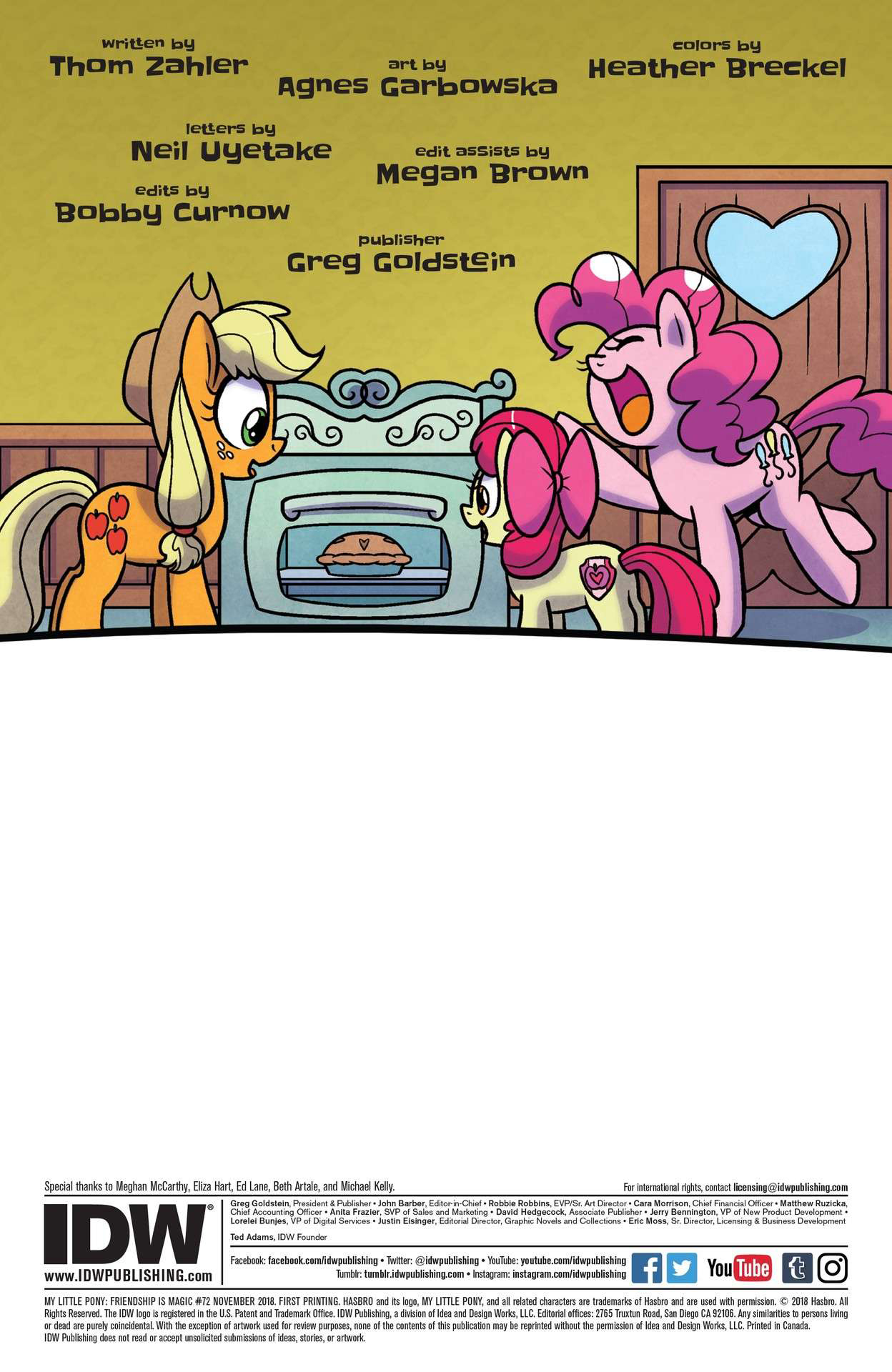Read online My Little Pony: Friendship is Magic comic -  Issue #72 - 2