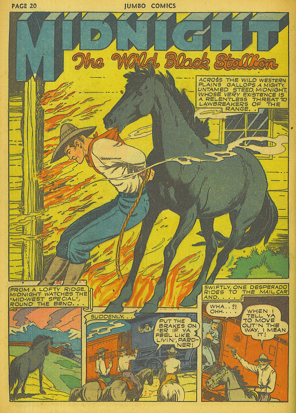 Read online Jumbo Comics comic -  Issue #38 - 22