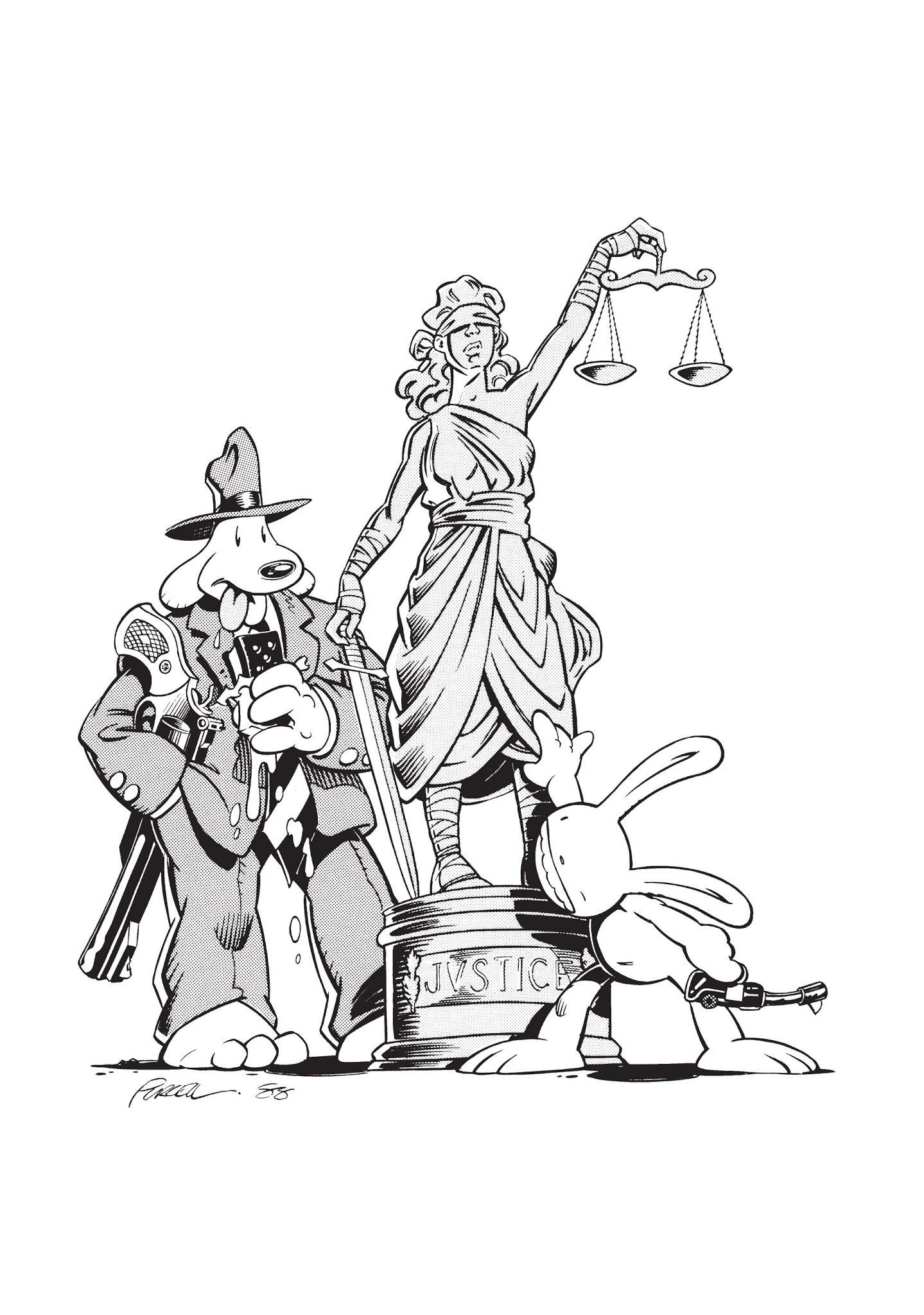 Read online Sam & Max Surfin' The Highway comic -  Issue # TPB - 45