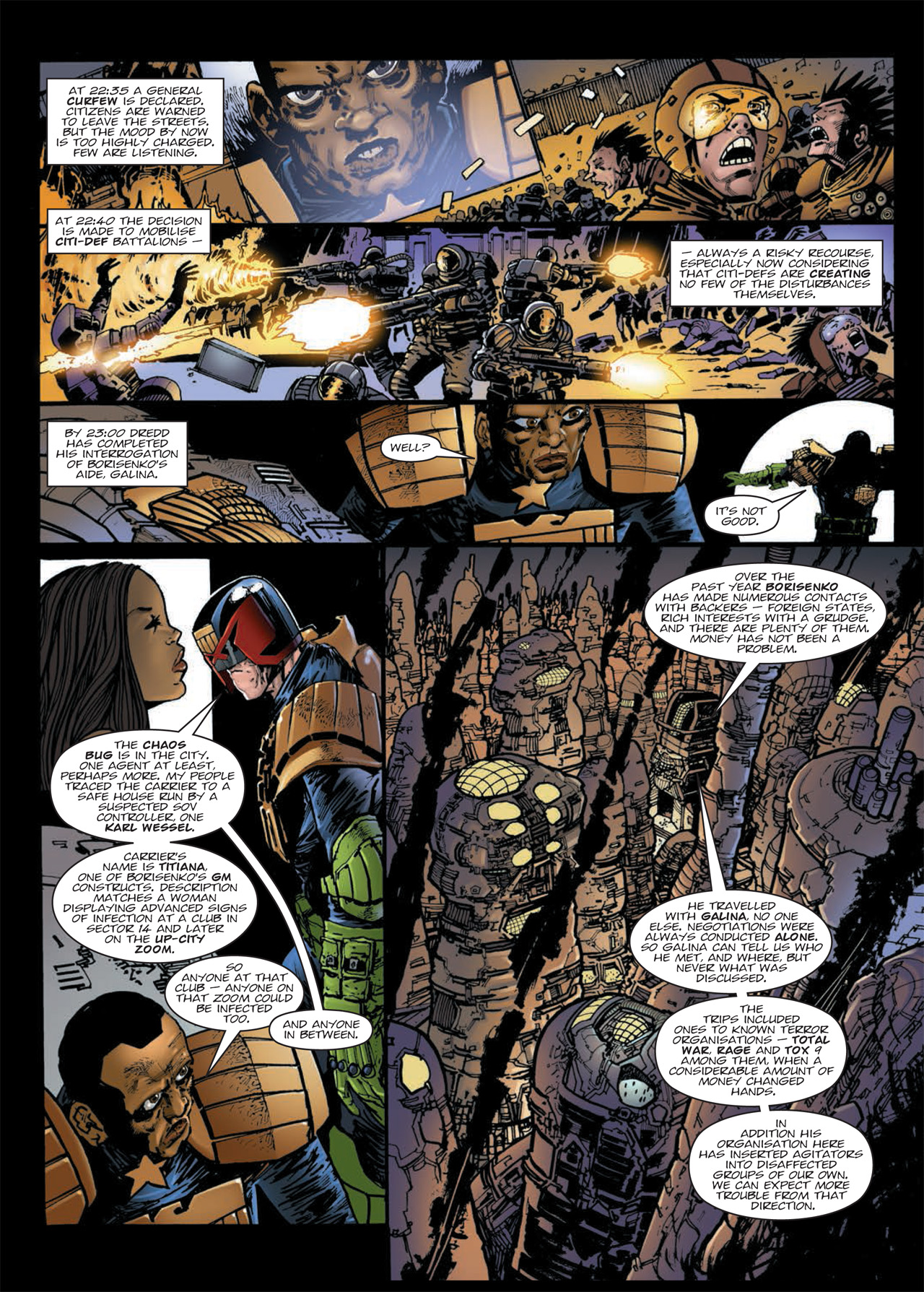 Read online Judge Dredd: Day of Chaos: Endgame comic -  Issue # TPB (Part 2) - 7