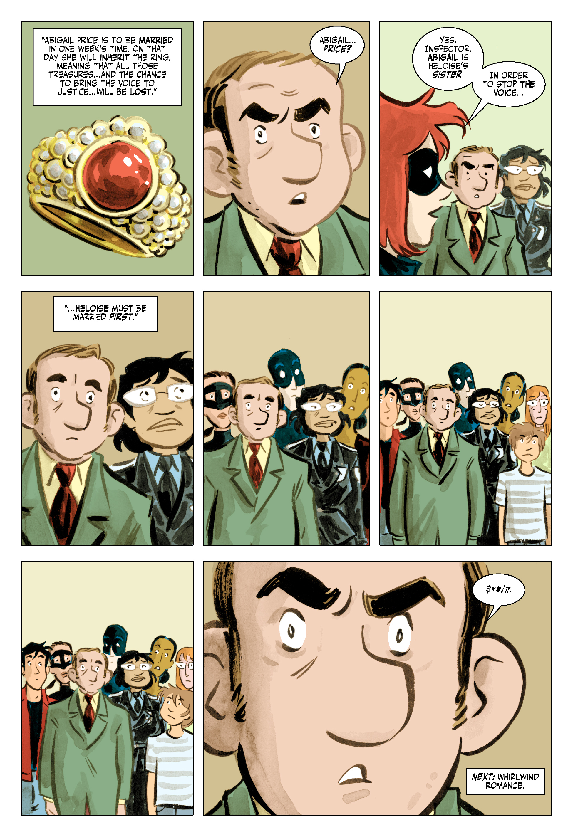 Read online Bandette (2012) comic -  Issue #19 - 23