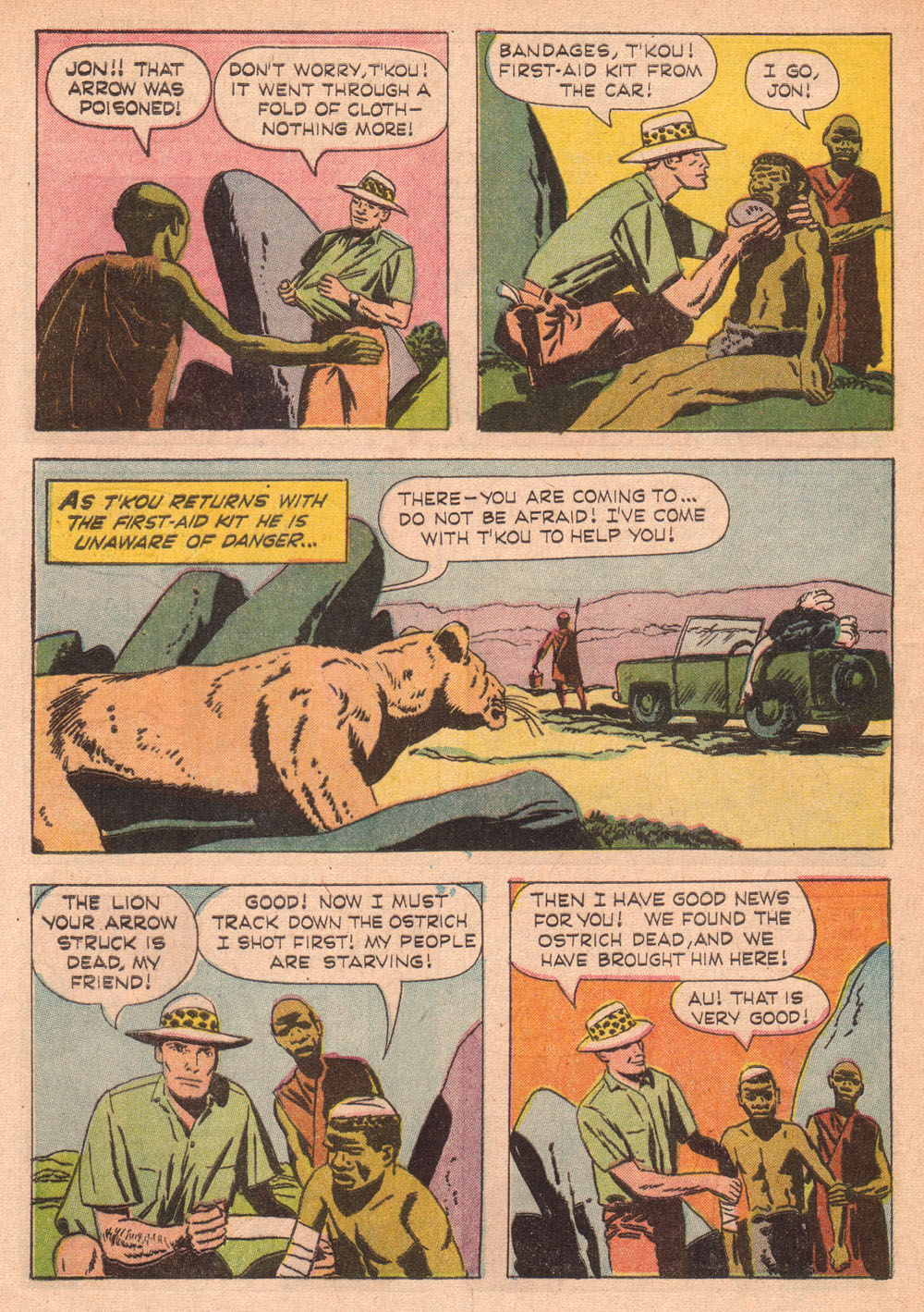 Read online Korak, Son of Tarzan (1964) comic -  Issue #10 - 32
