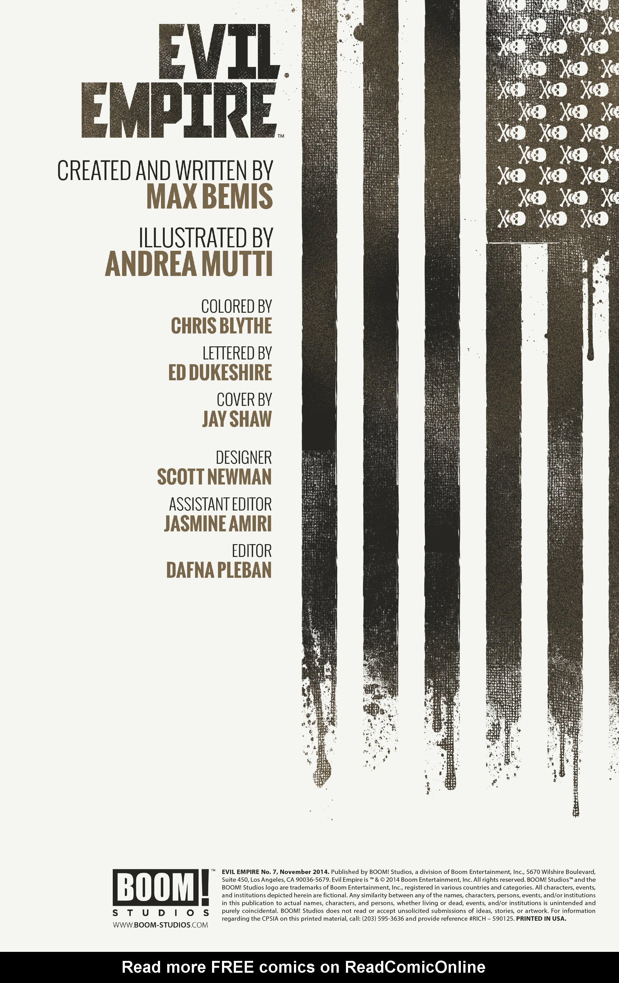 Read online Evil Empire comic -  Issue #7 - 2