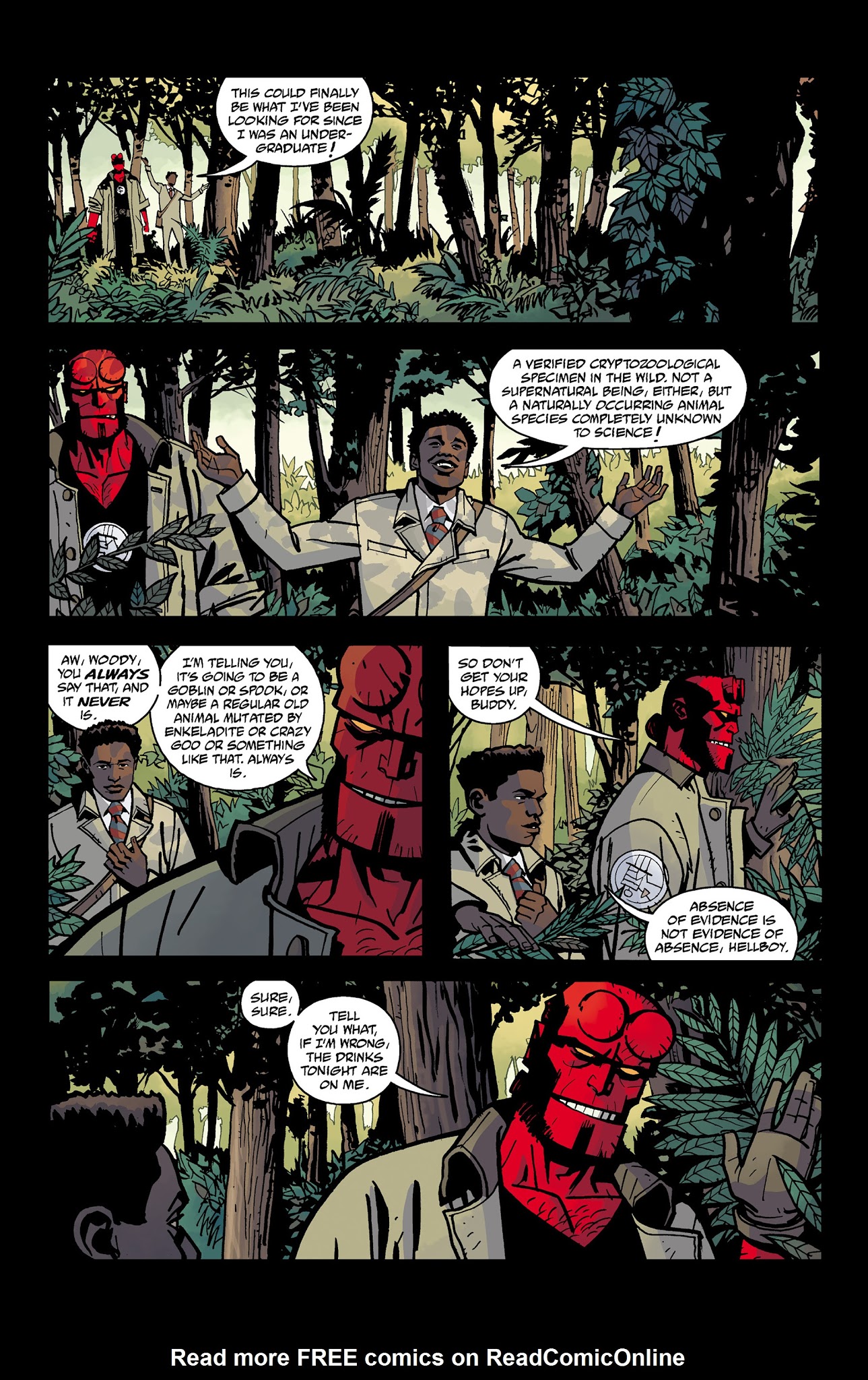 Read online Hellboy and the B.P.R.D.: 1955 ― Secret Nature comic -  Issue # Full - 6