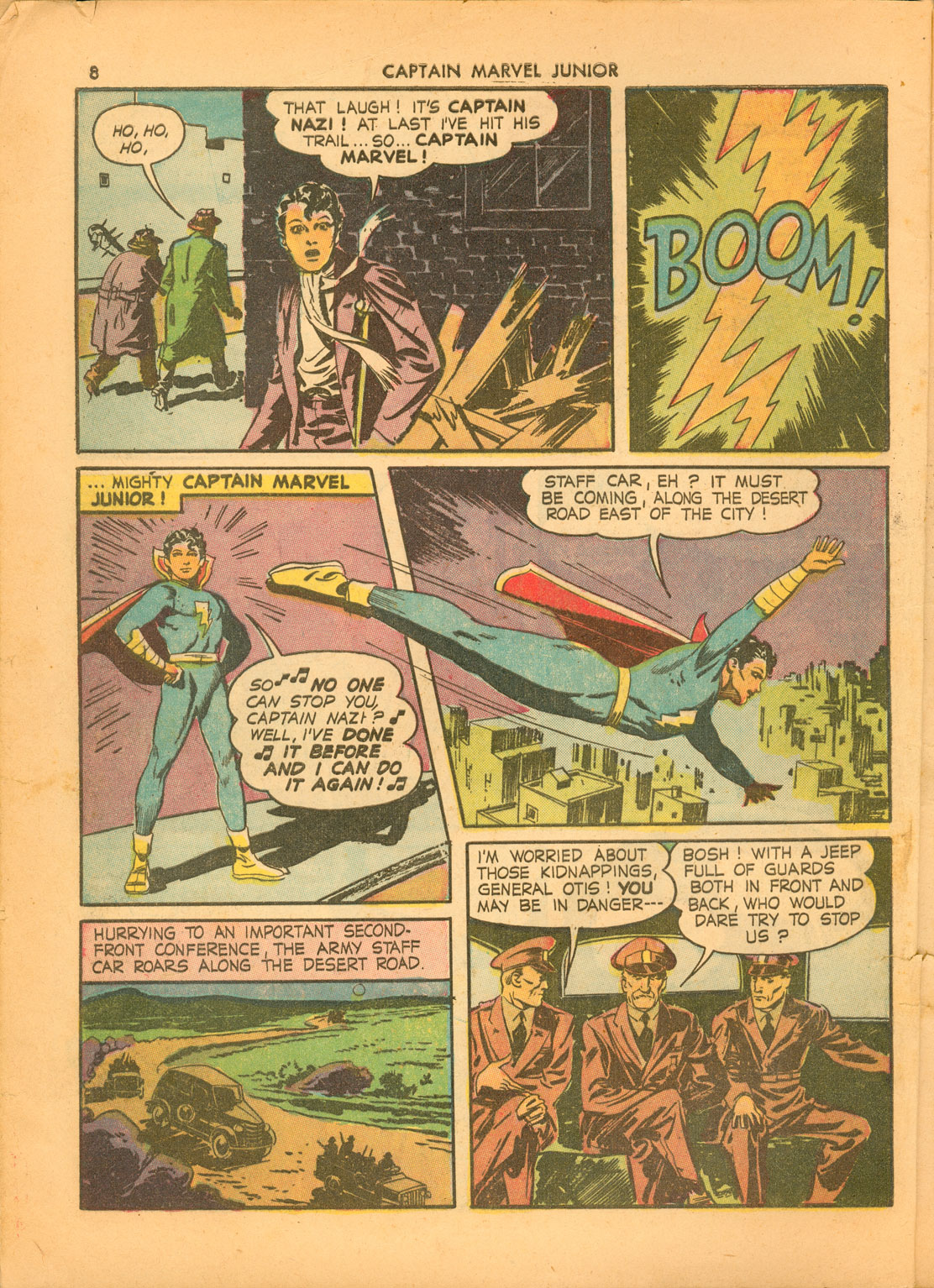 Read online Captain Marvel, Jr. comic -  Issue #2 - 8