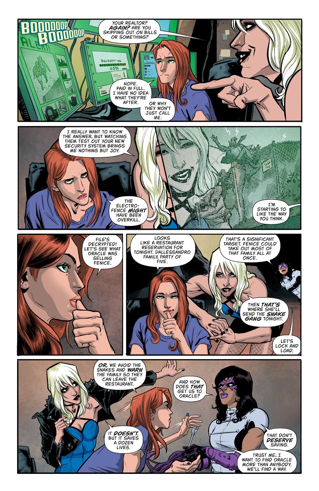 Batgirl and the Birds of Prey issue 3 - Page 7