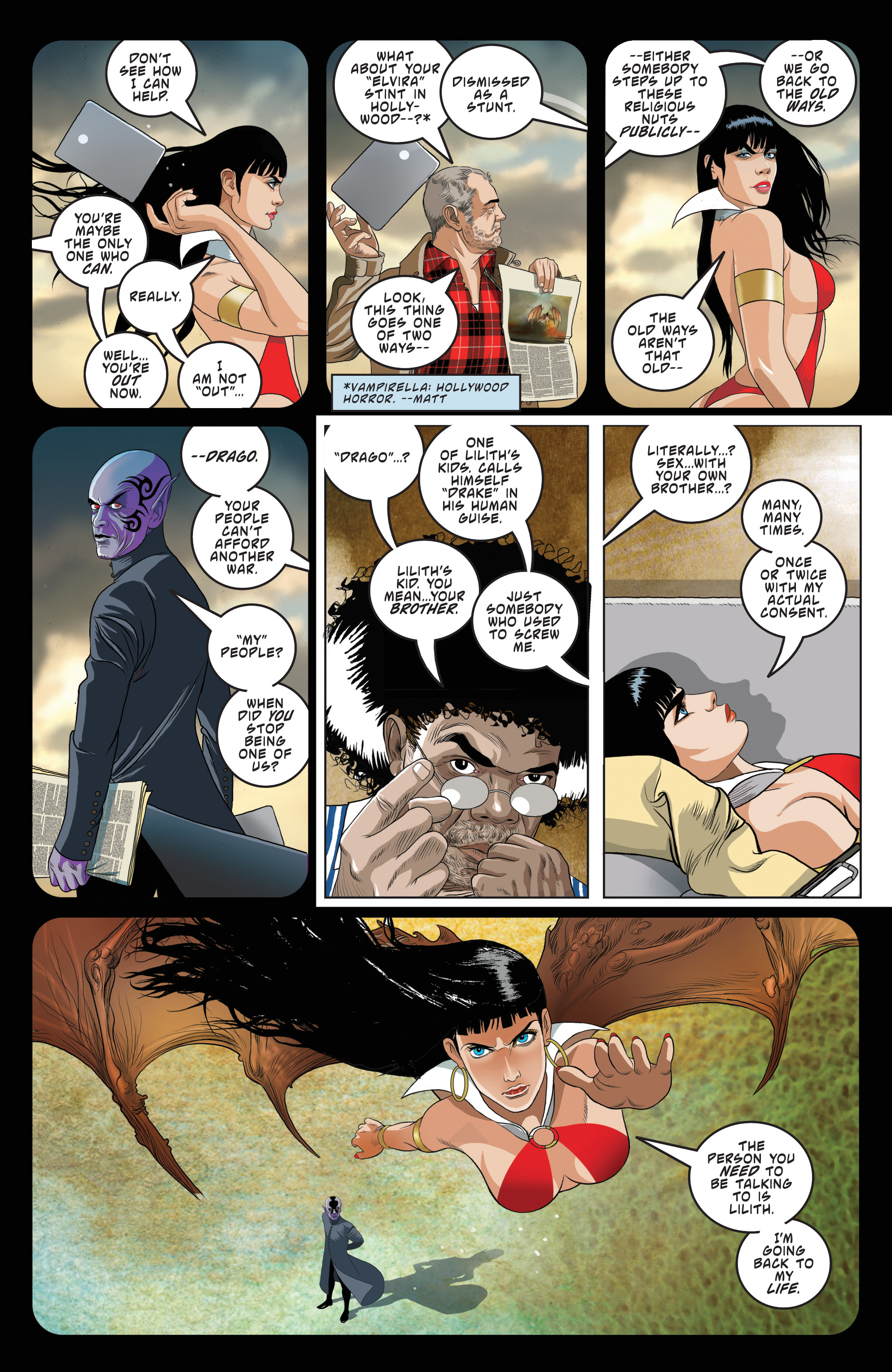 Read online Vampirella (2019) comic -  Issue #5 - 22